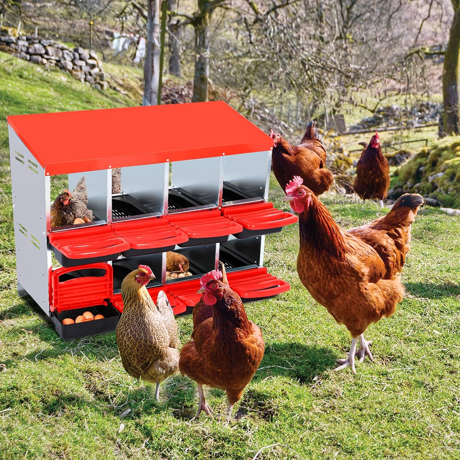 Garvee GGL-PHO-15FEVRS8 Chicken-Coops-Rabbit-Hutches - View #3