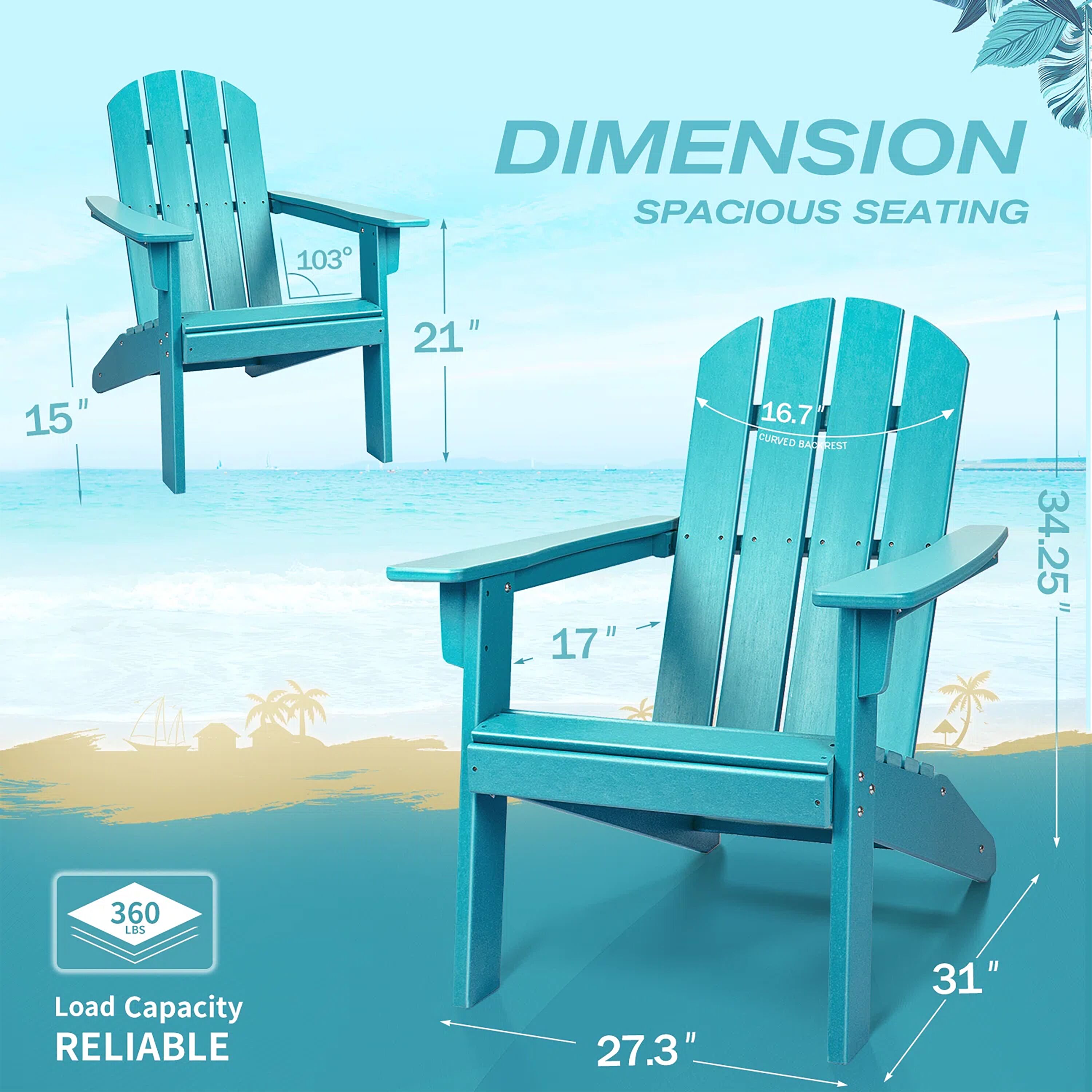Vineego LS-PC210F3 Patio-Chairs - View #7