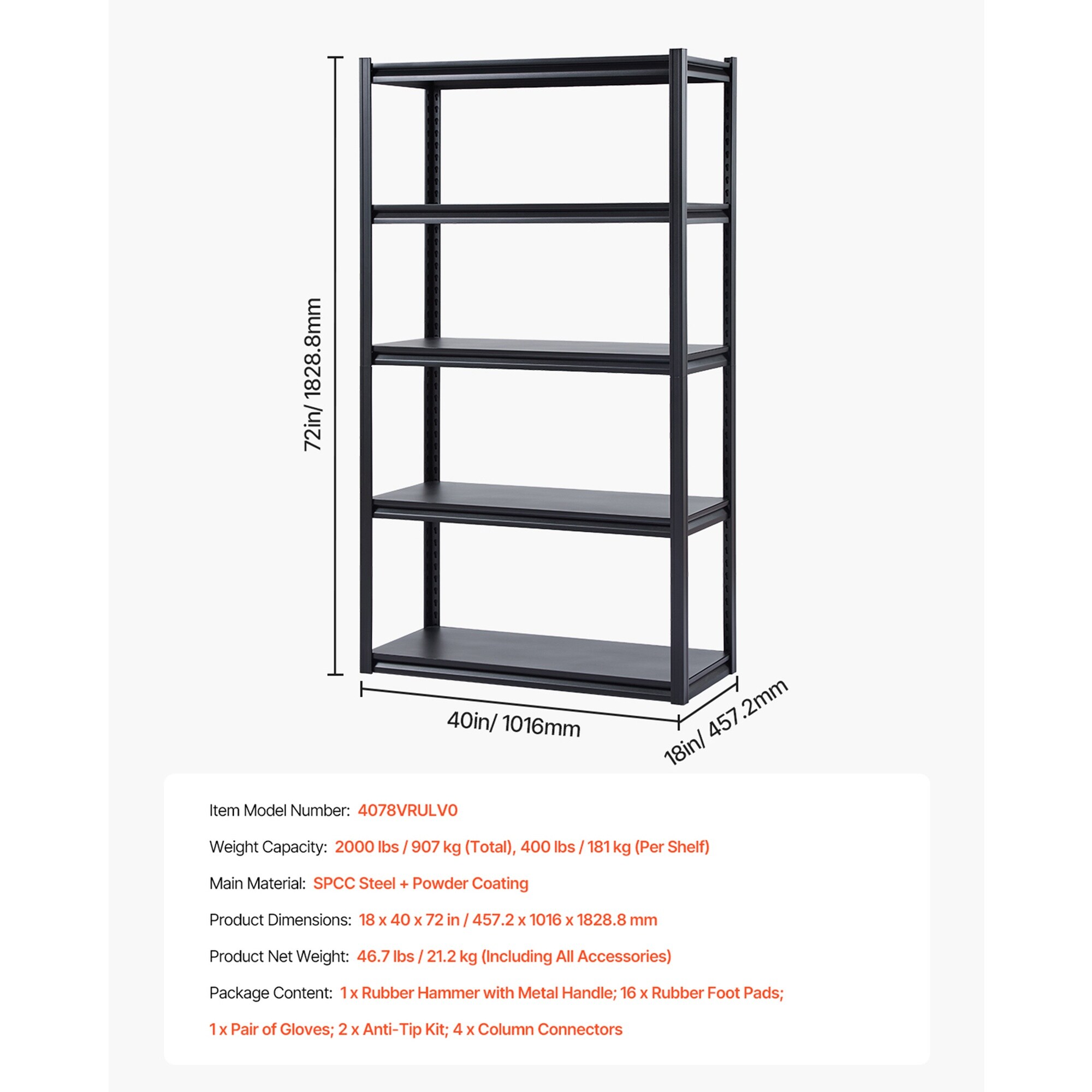 HyperDrop Cart X-E9VLMKF36DI4 Free-Standing-Shelving - View #5