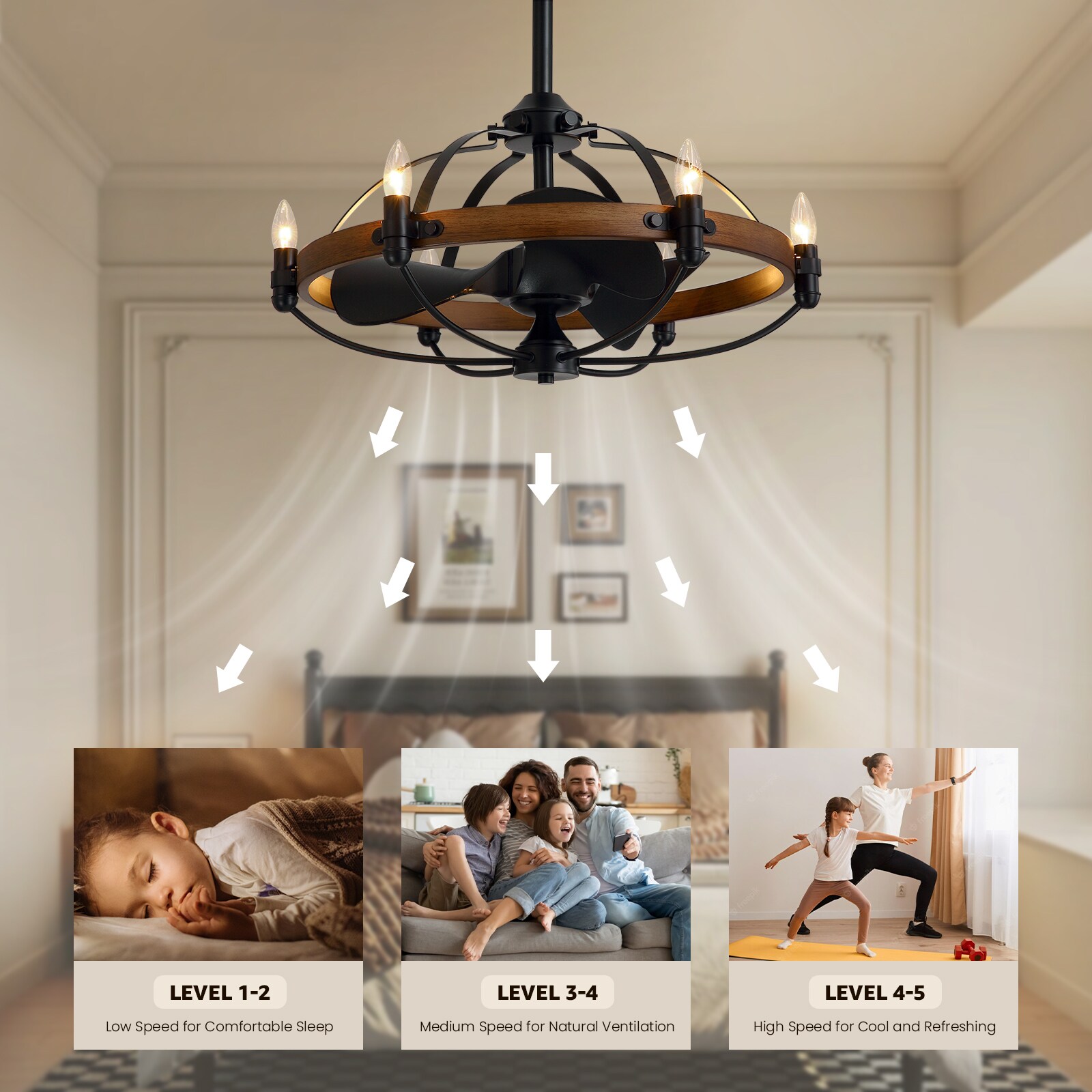 Liwidu 727376926924 Ceiling-Fans - View #4