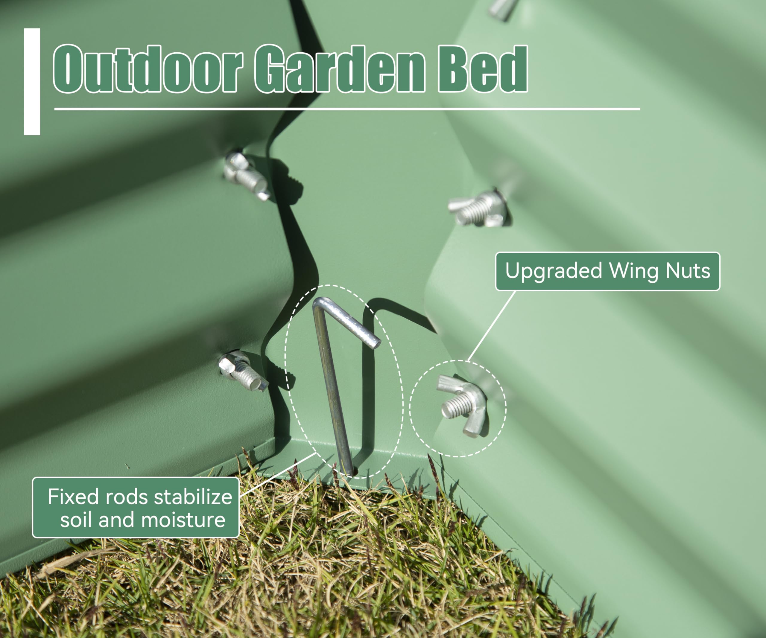 Kahomvis CREFISE-QP243-54 Raised-Garden-Beds - View #5