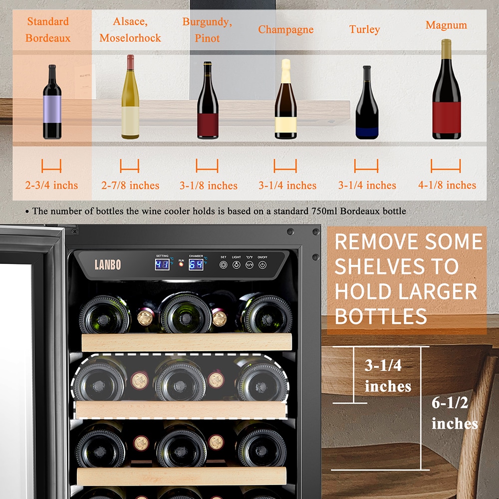 LANBO LW28D Wine-Chillers - View #16
