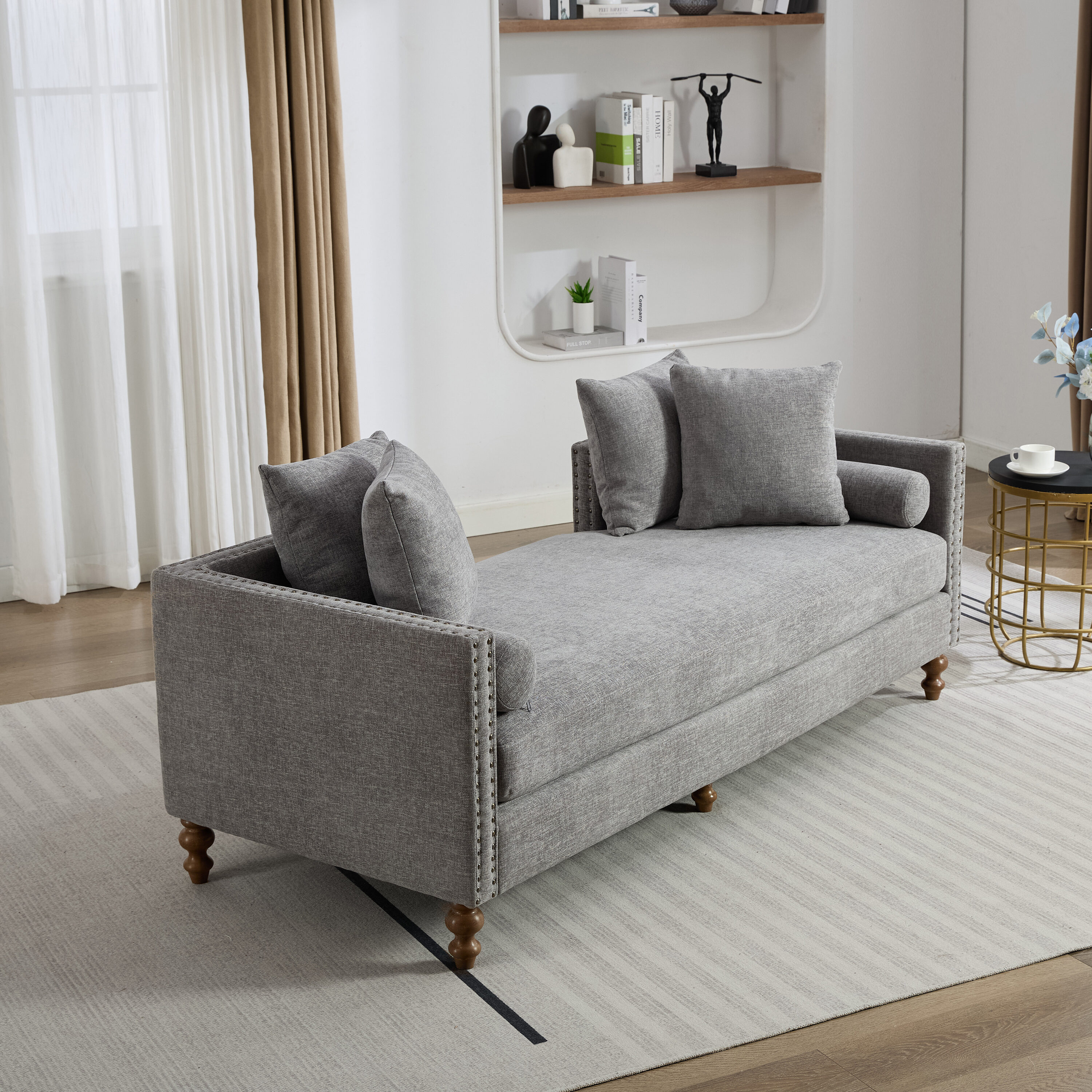 Hrinhom HC-W6106-GRAY Sofas-Loveseats - View #4
