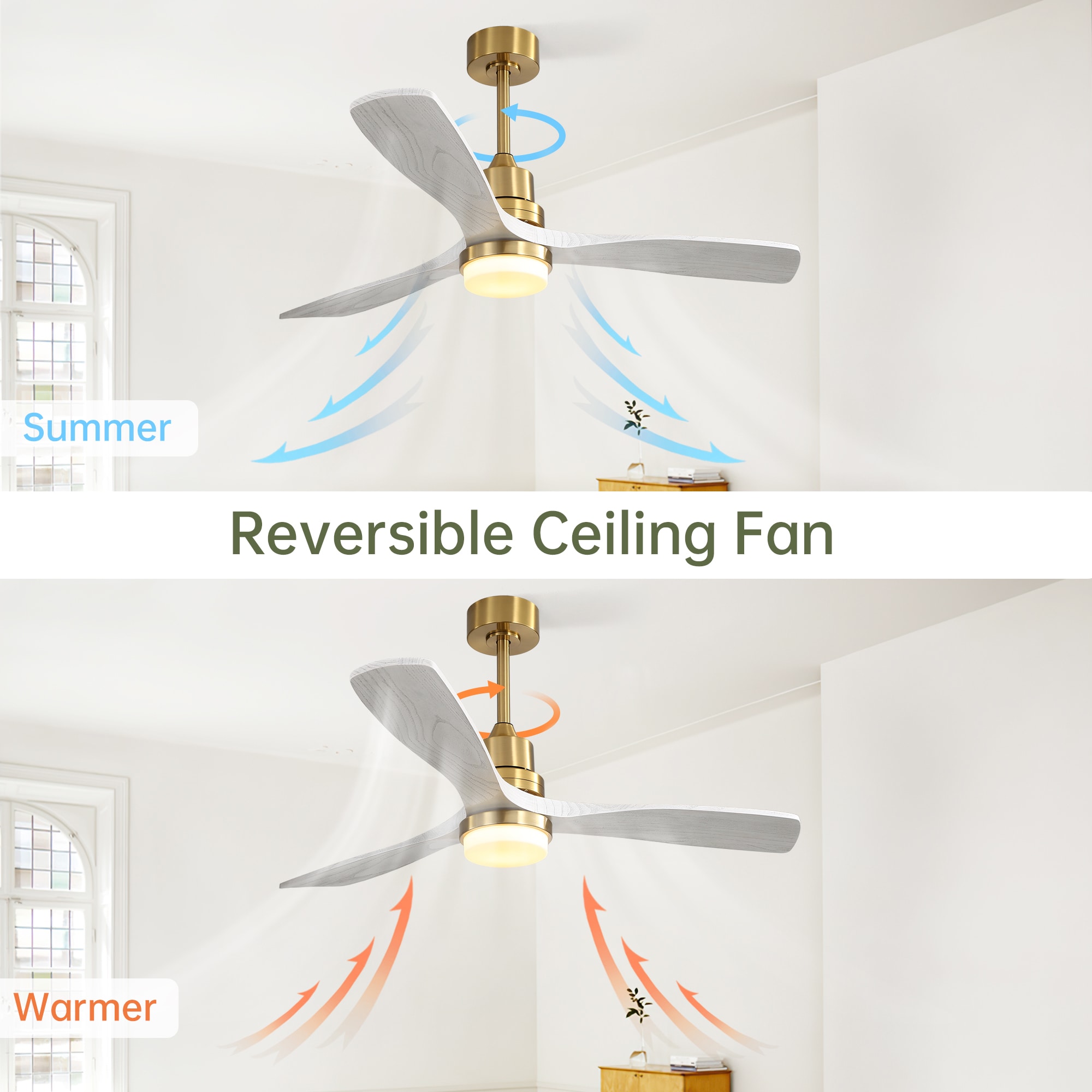 Bybafun YA8200031 Ceiling-Fans - View #2