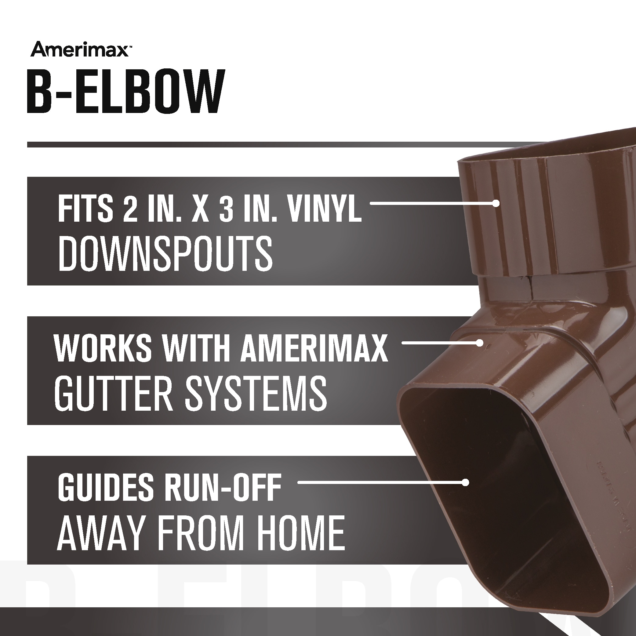 Amerimax M1628HP Downspout-Components - View #4