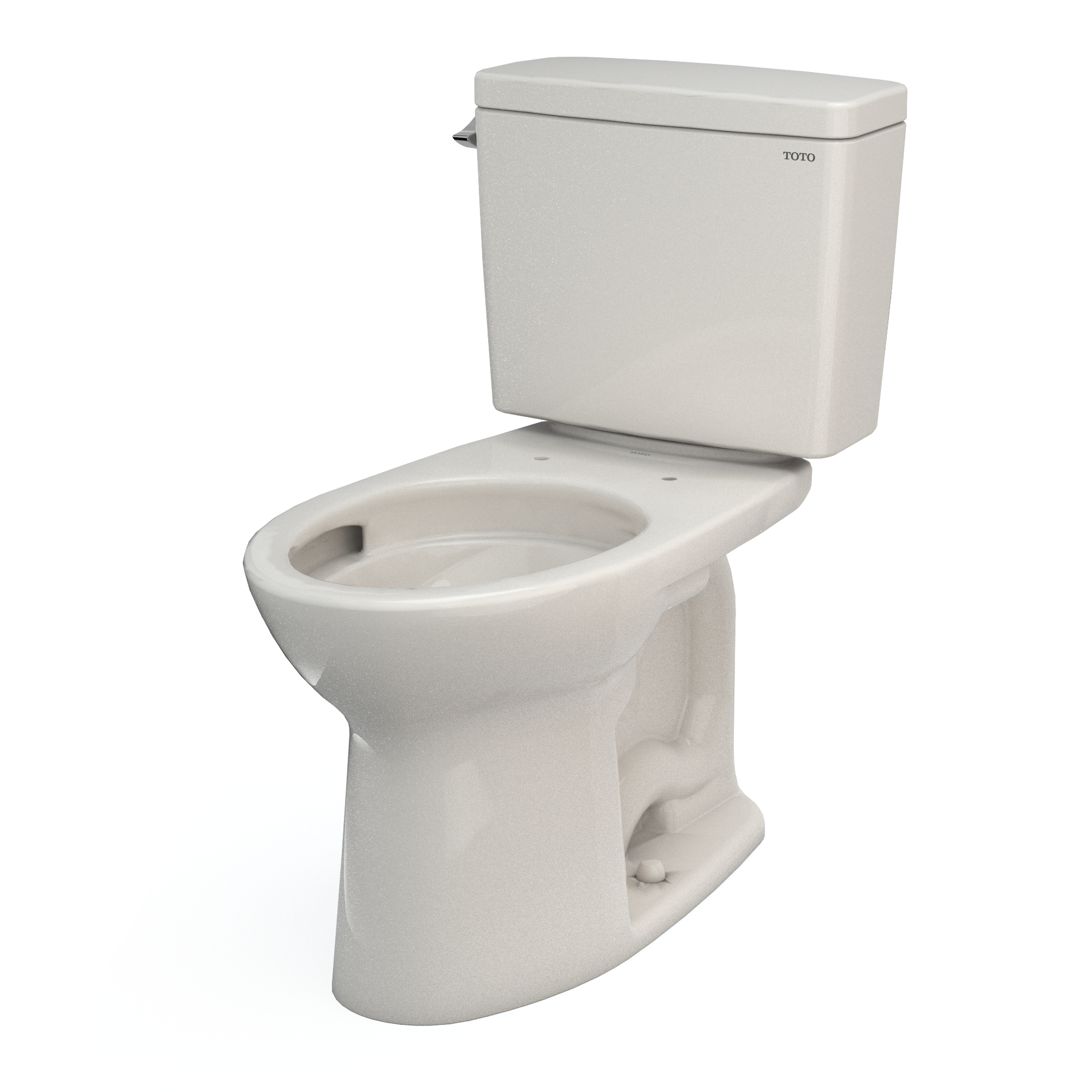 TOTO Drake Sedona Beige Elongated Standard Height 2-piece WaterSense Toilet  12-in Rough-In 1.28-GPF