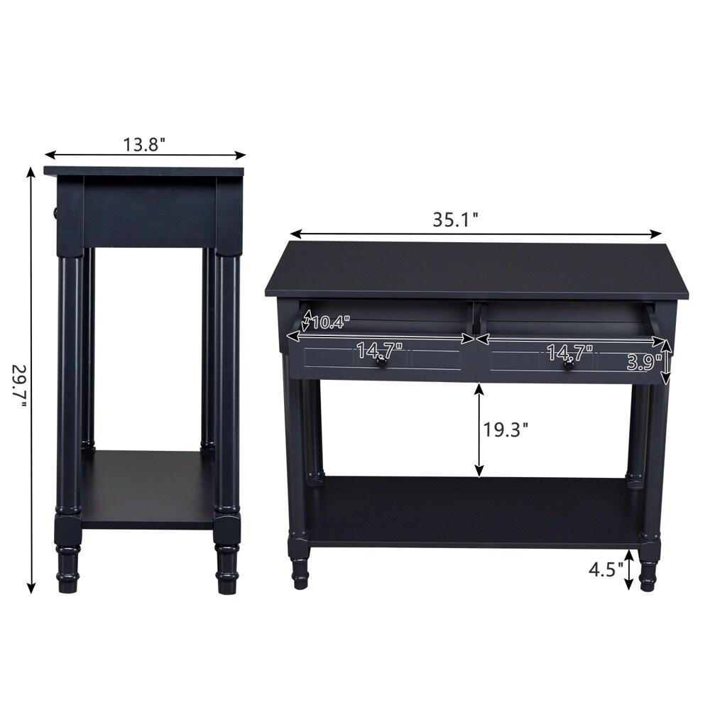 Winado LO1G52001444 Country Blue Console table
