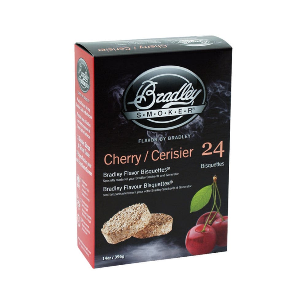 Bradley Smoker  All-Natural Cherry Wood Bisquettes 24-Pack