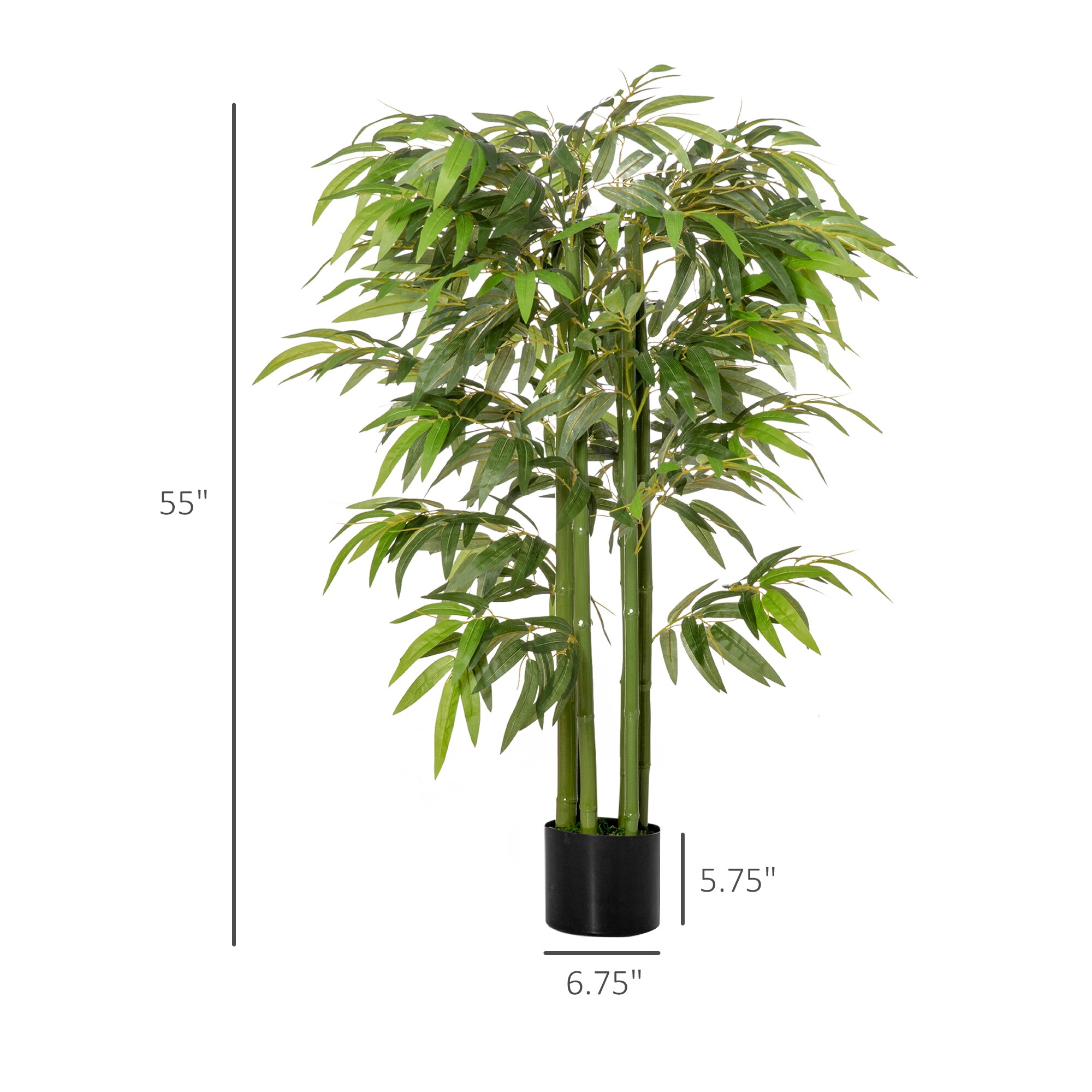 HomCom 830-448 Artificial-Plants-Trees - View #3