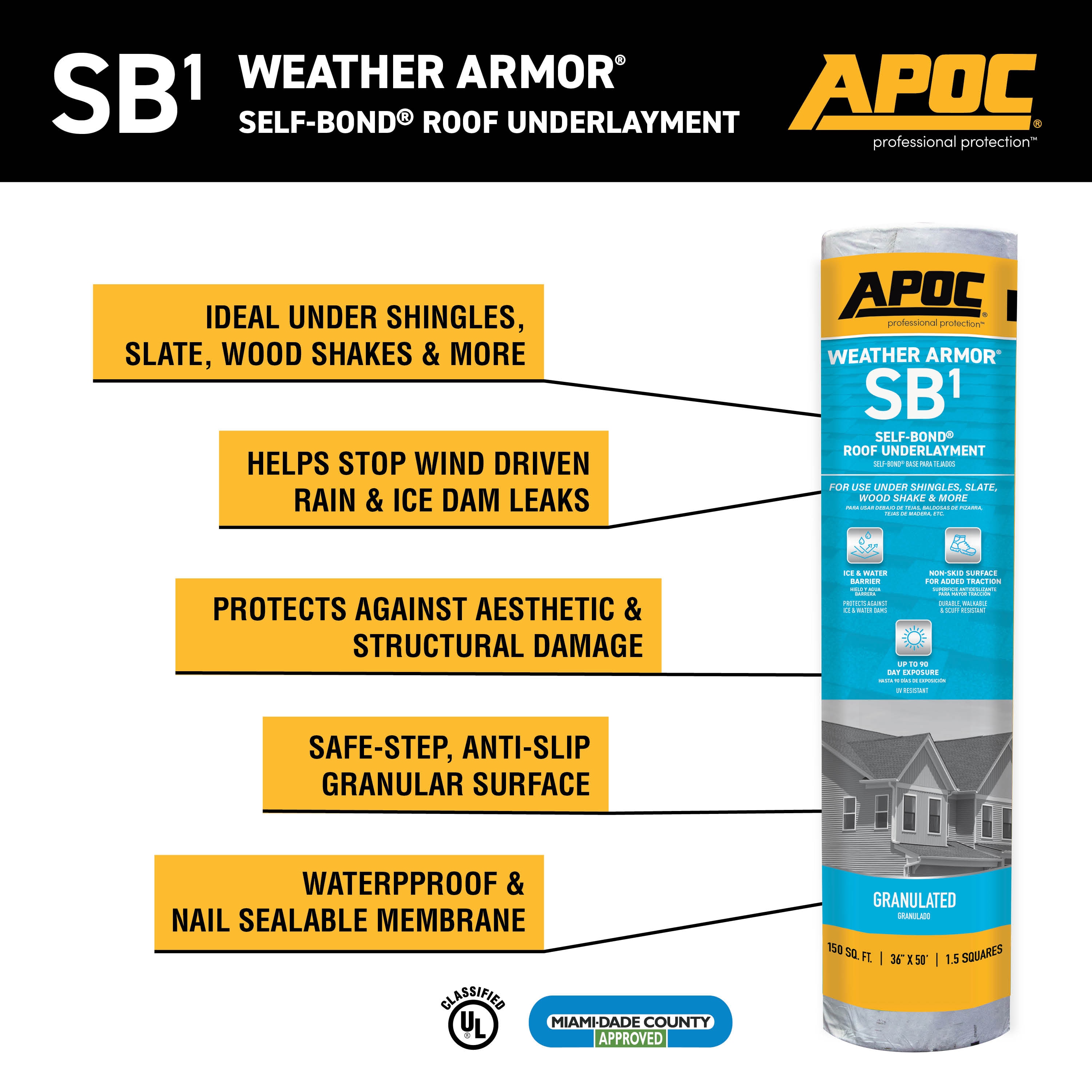 APOC AP-4100-15 Roofing-Underlayment - View #2