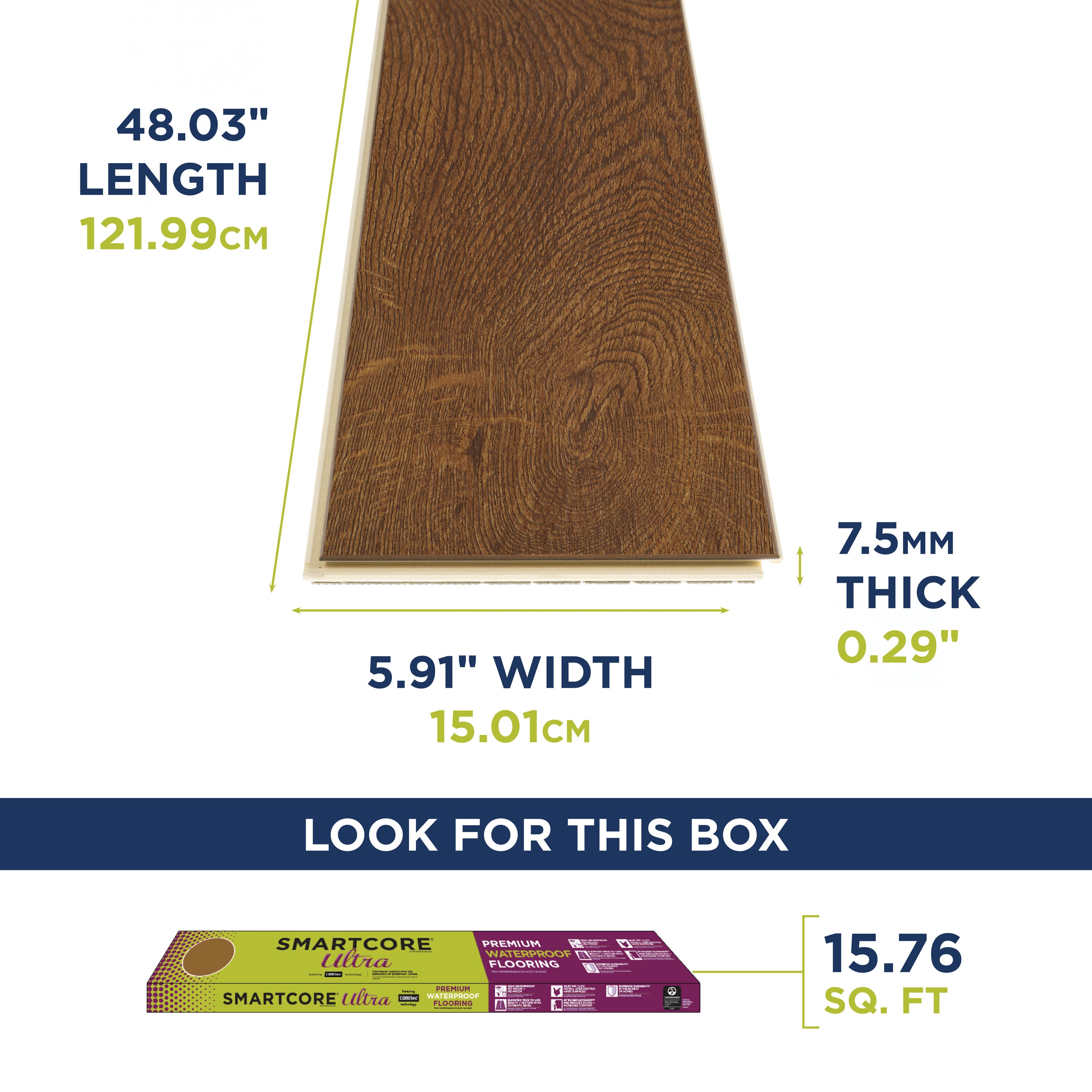 SMARTCORE 50SLVF601 Vinyl-Plank - View #8