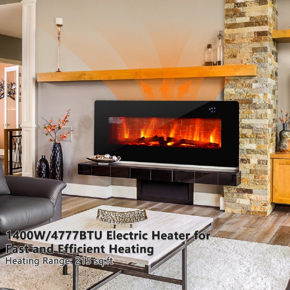 Forclover ALHY-FP69BK Electric-Fireplaces - View #2
