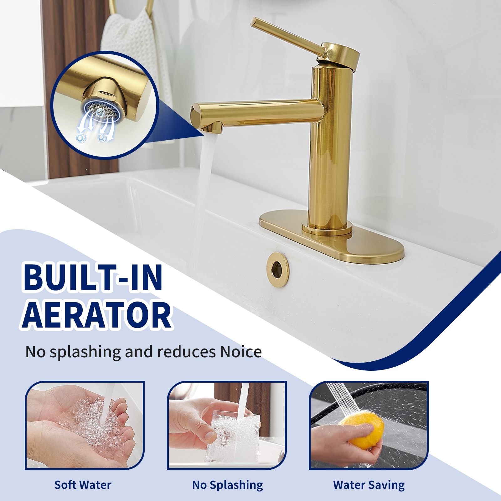 BWE A-96008-BG Lavatory-Faucets - View #3