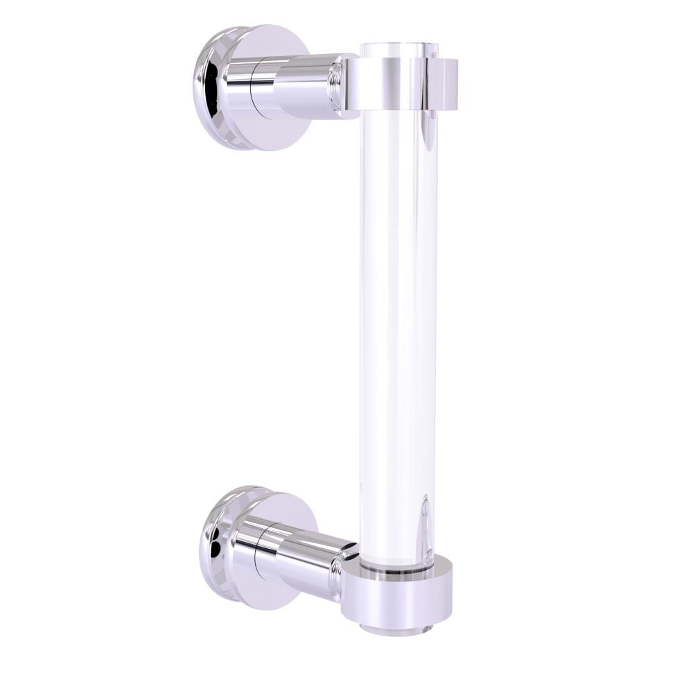 Allied Brass CV-407-8SM-PC Polished chrome 8-Inches Hinged shower door Handle