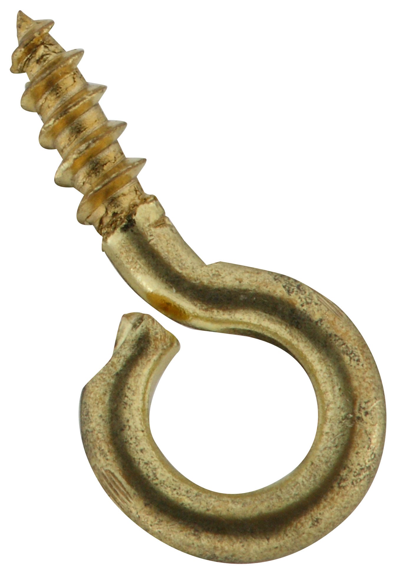 Stanley-National Hardware Solid Brass Screw Eye Hook (7-Pack) at Lowes.com