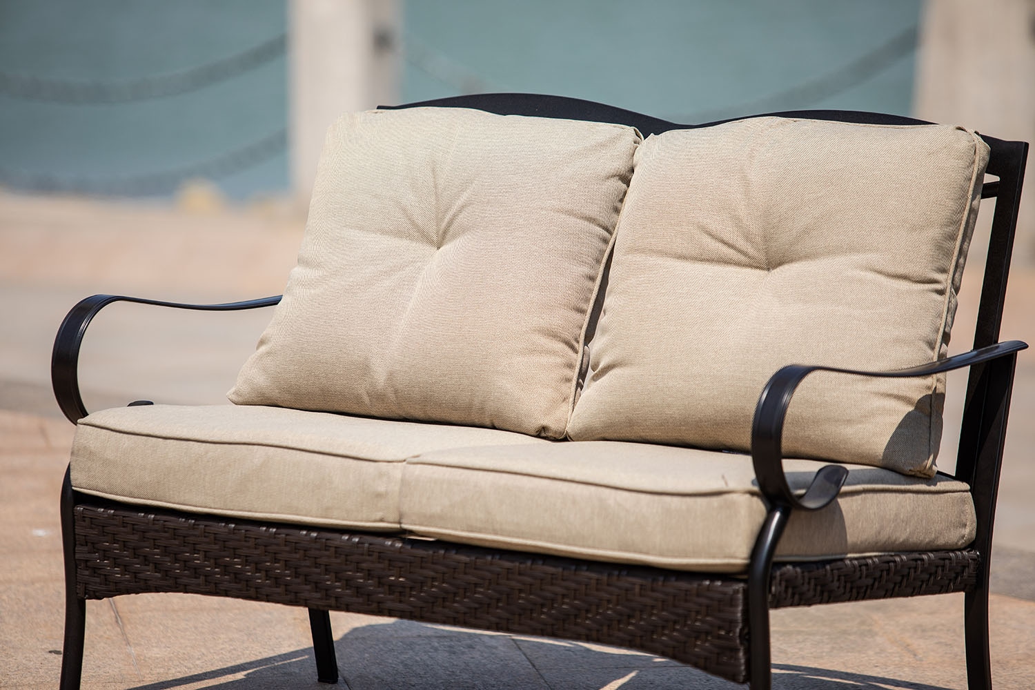 Direct Wicker DWS-2020-2SEATCHAIR Patio-Chairs - View #3