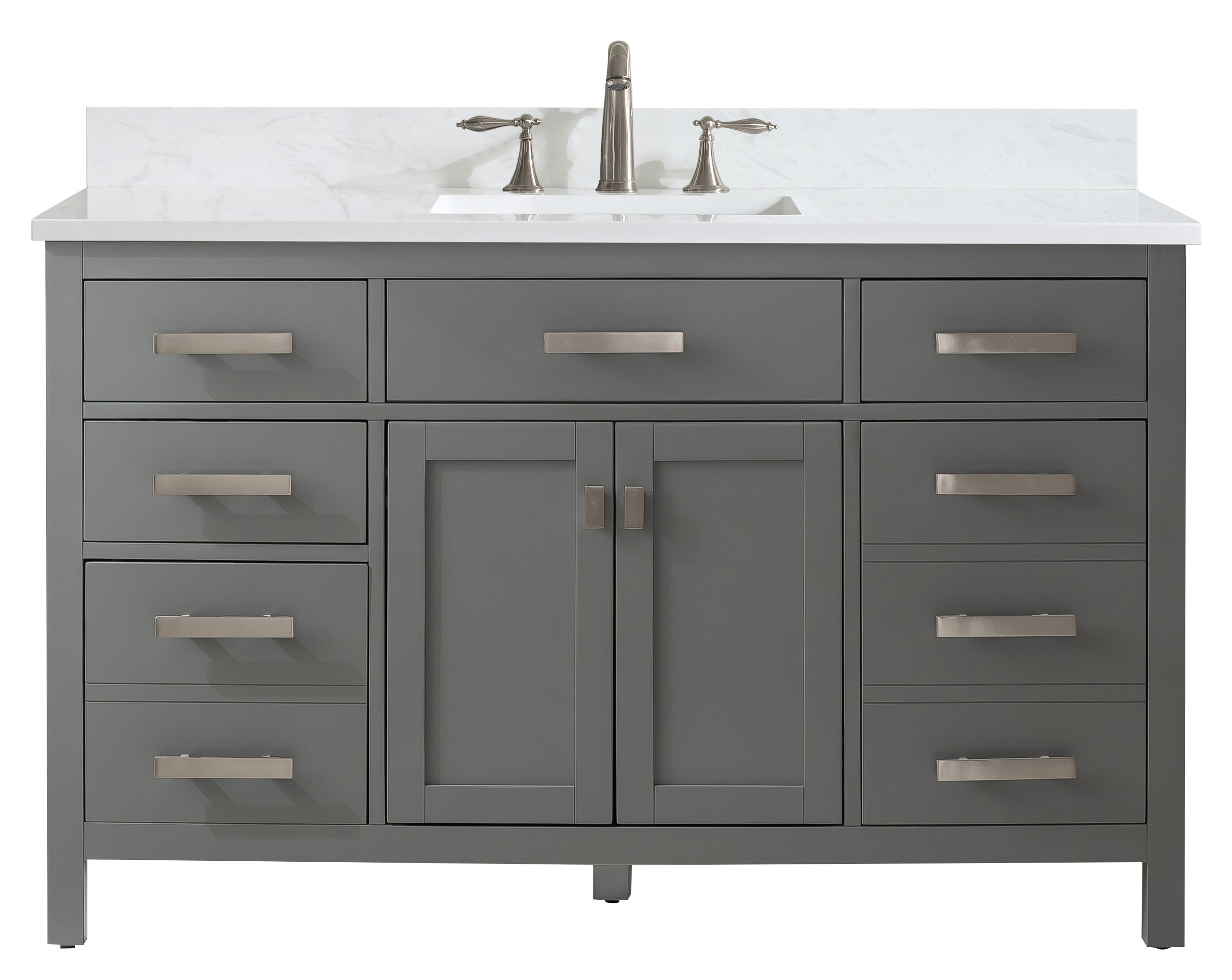 Design Element V01-54-GY Bath-Vanity-Combo - View #17