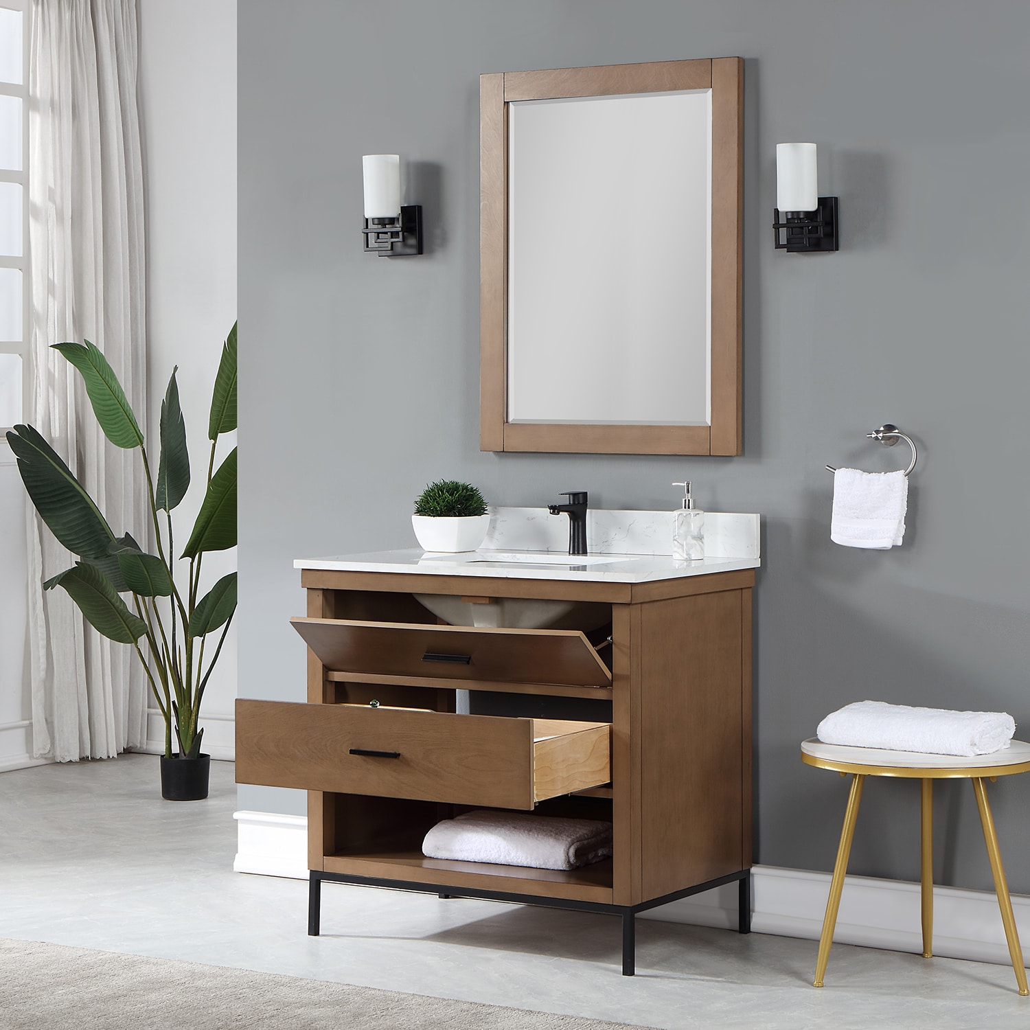 Altair 545036-BR-AW Bath-Vanity-Combo - View #7