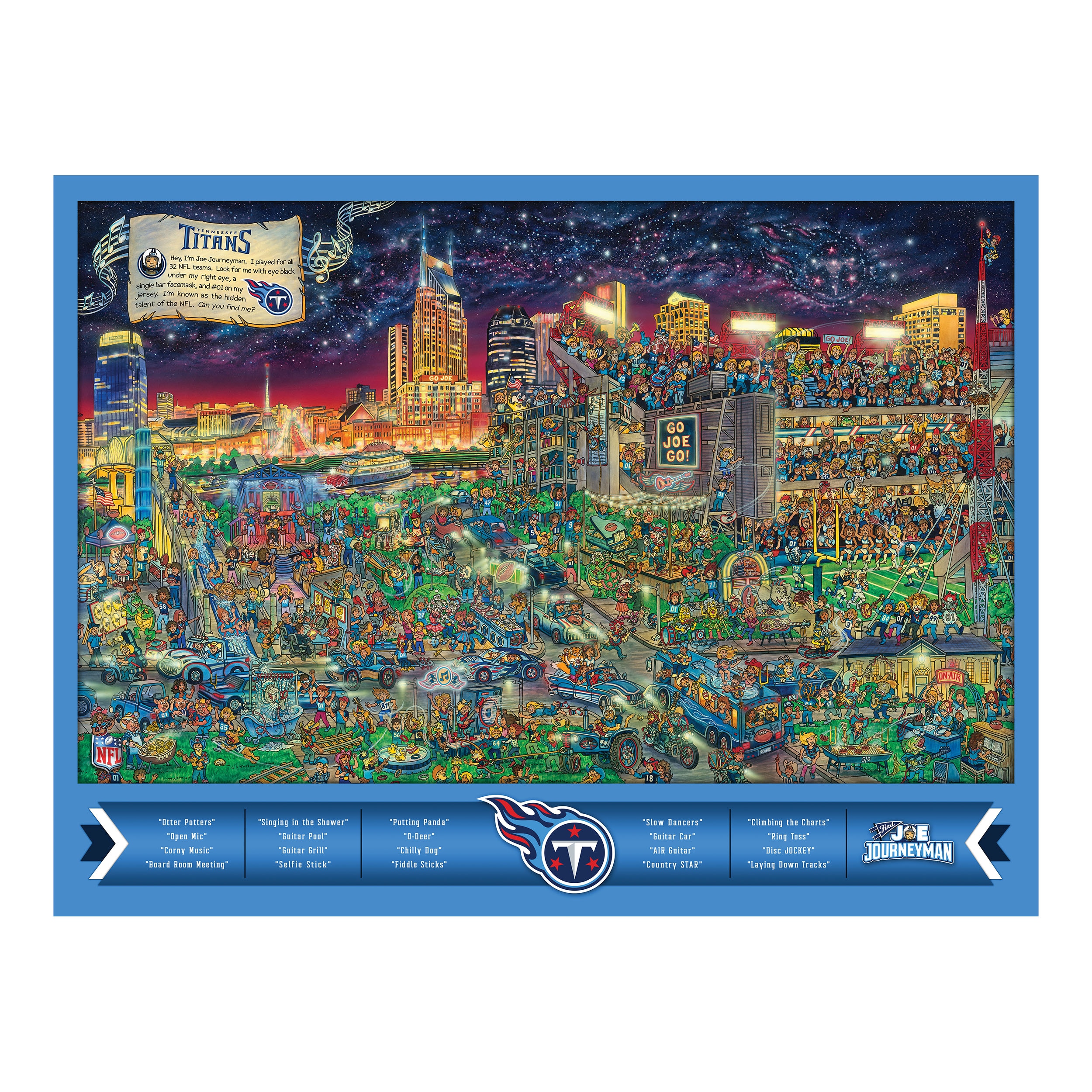 Joe Journeyman NFL Minnesota Vikings Jigsaw Puzzle, 500-Piece: Want to find  Joe journeyman - the only player to play fo…