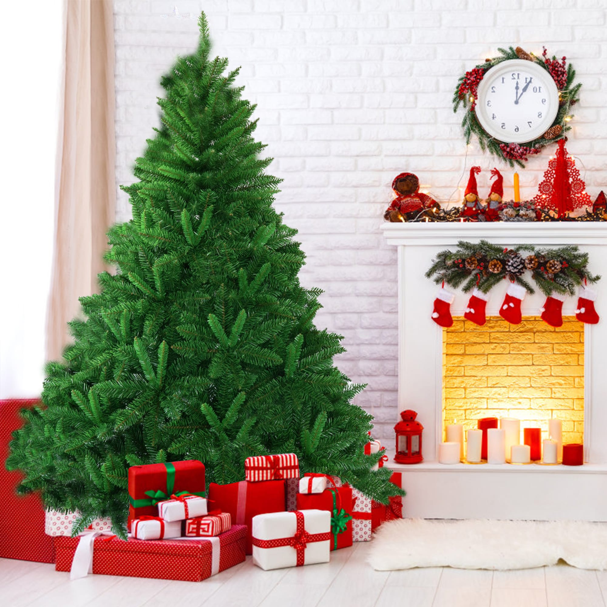 WELLFOR CM-HWY-21247 Artificial-Christmas-Trees - View #7