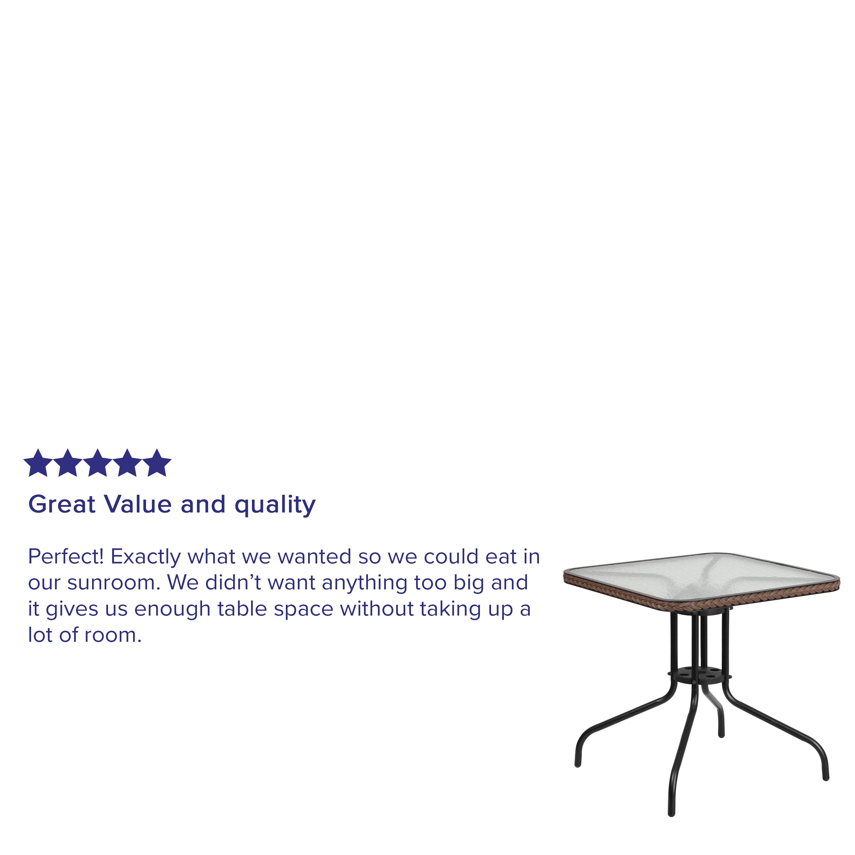 Flash Furniture 889142043782 Patio-Tables - View #6
