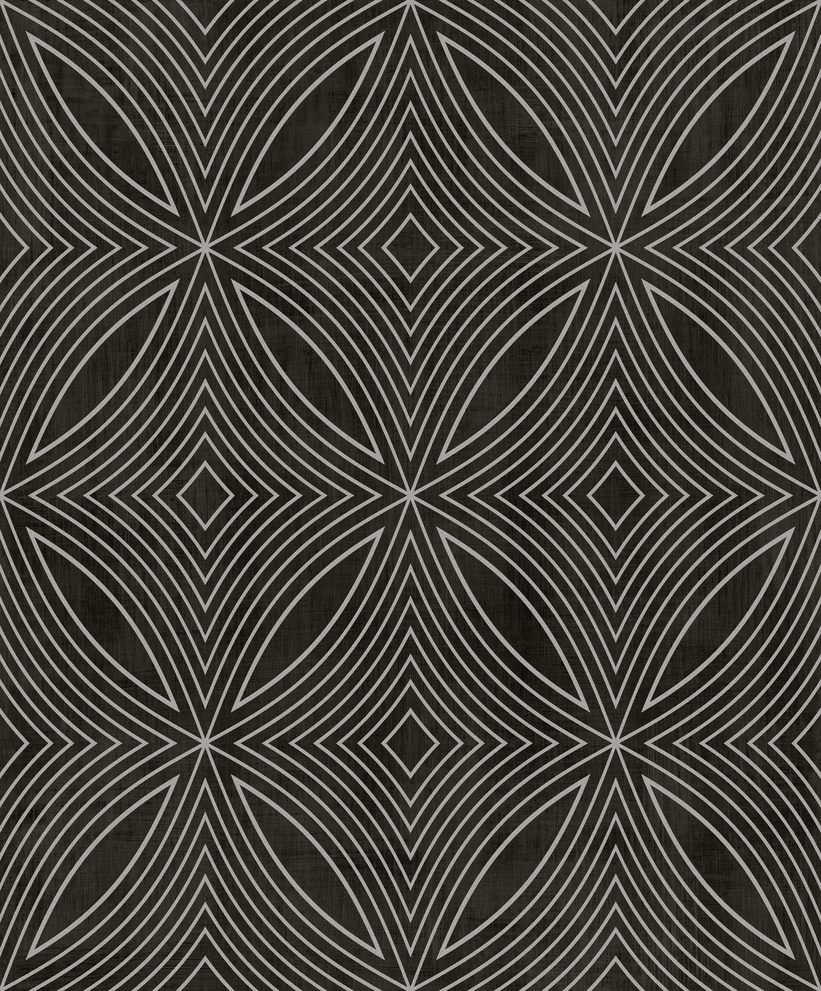 Galerie Special FX 2 Metallic Spiral Black Wallpaper G67732