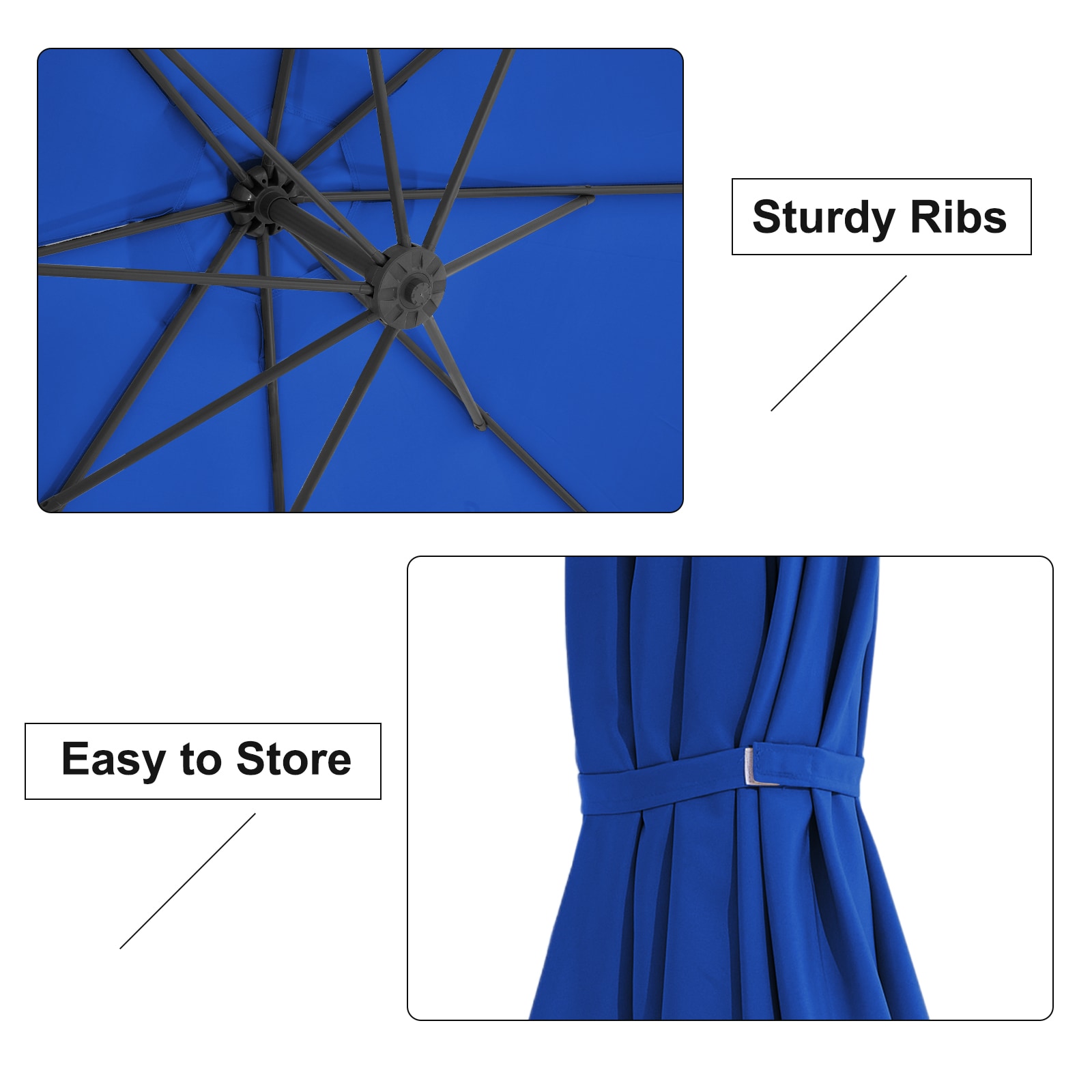 JEAREY JE-EDXJS-10FT-BL Umbrellas-2 - View #4