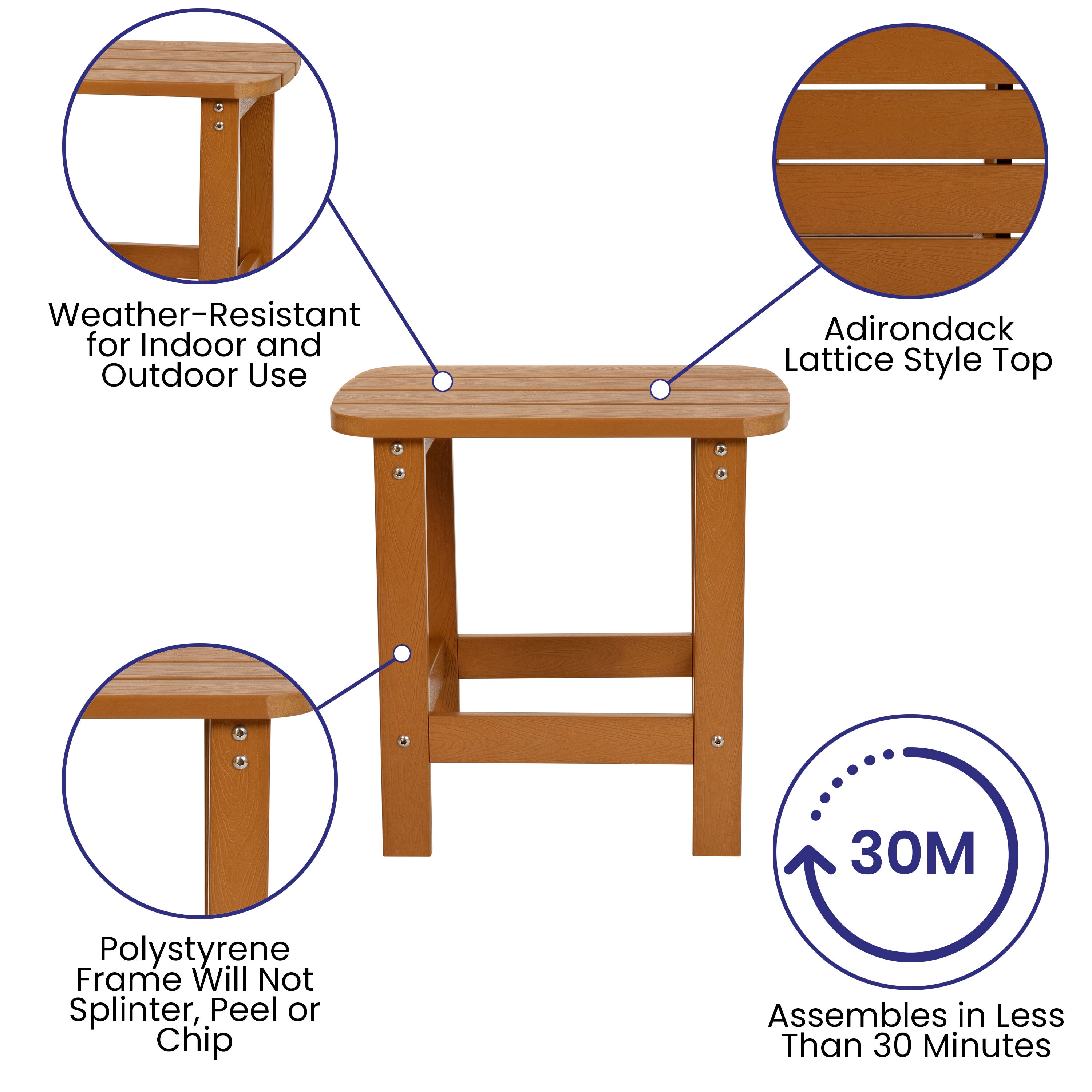 Flash Furniture 889142982210 Patio-Tables - View #3