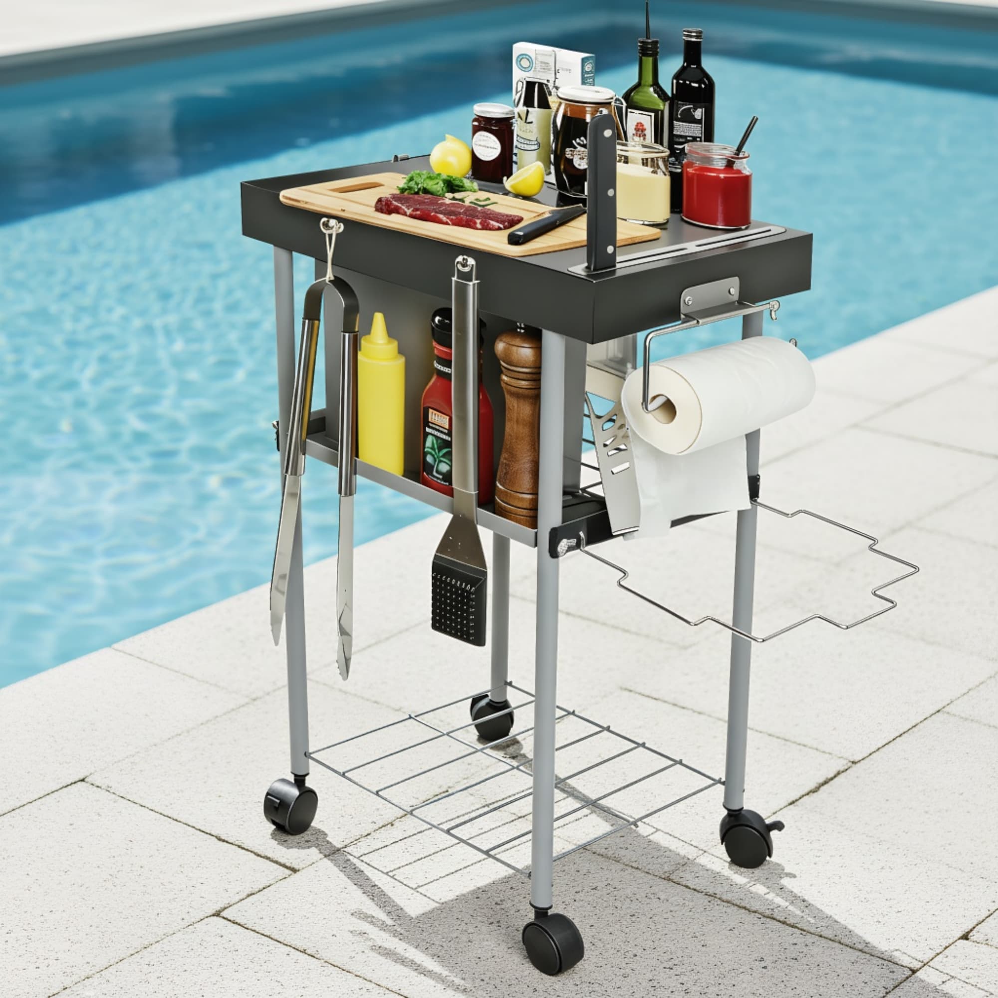 Lycvki CP10 Gas-Grill-Cookgrates-Warmracks - View #2