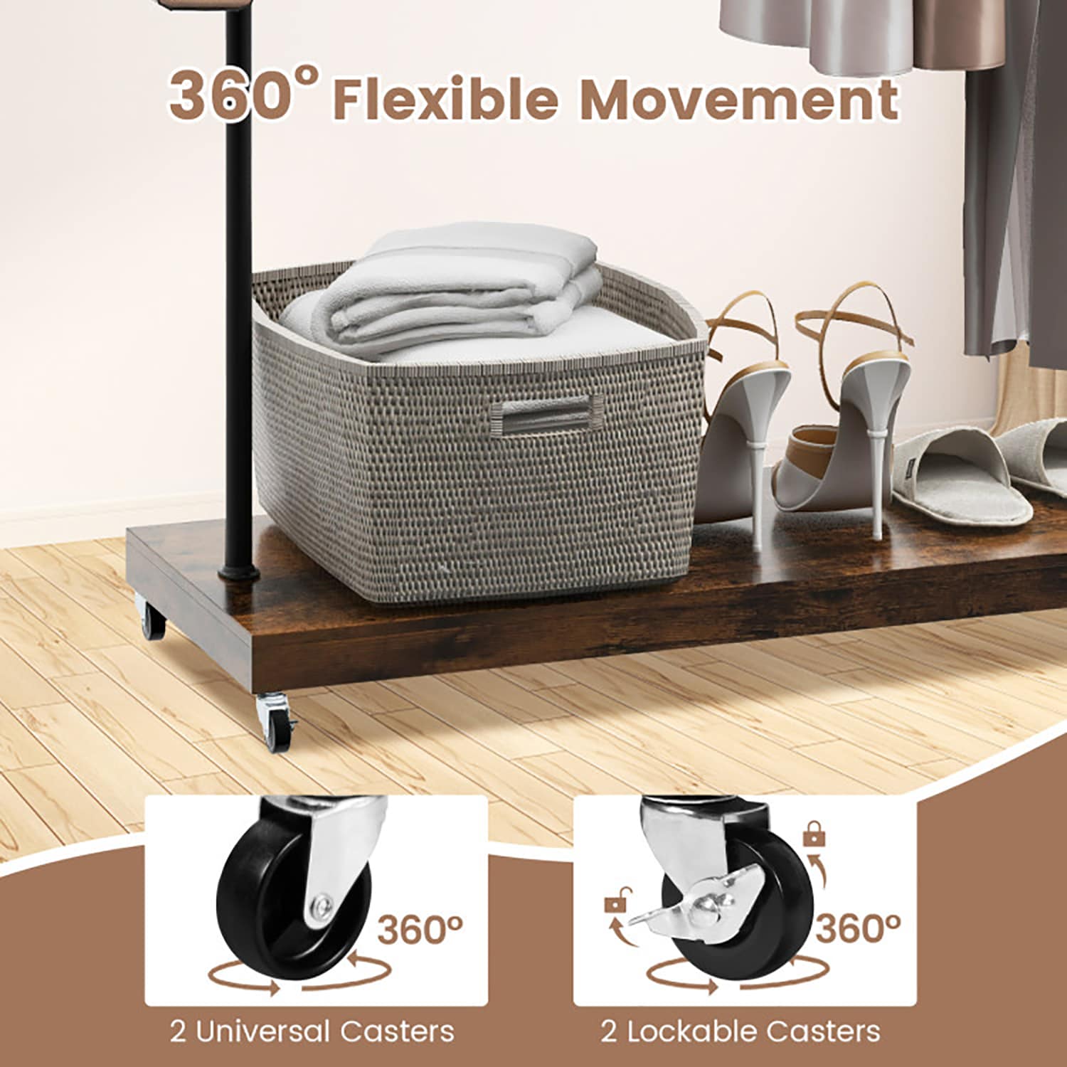 GZMR YDIN00718CBK Garment-Racks - View #5
