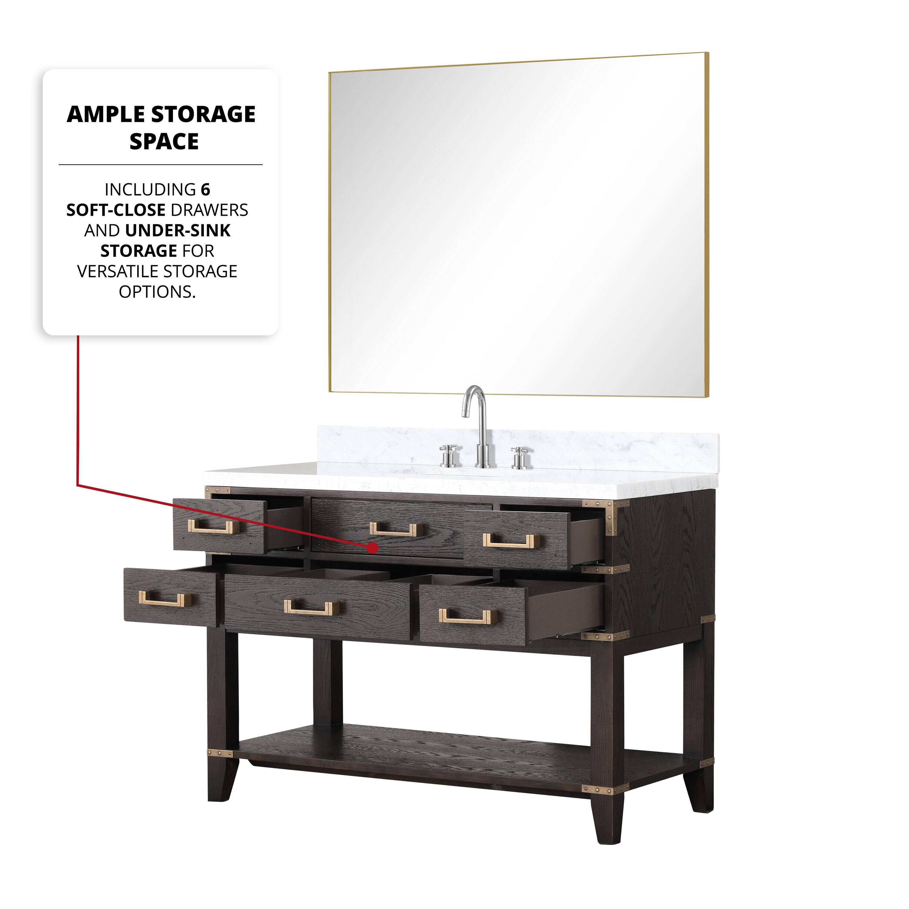 Lexora LVGR48SK101 Bath-Vanity-Combo - View #9