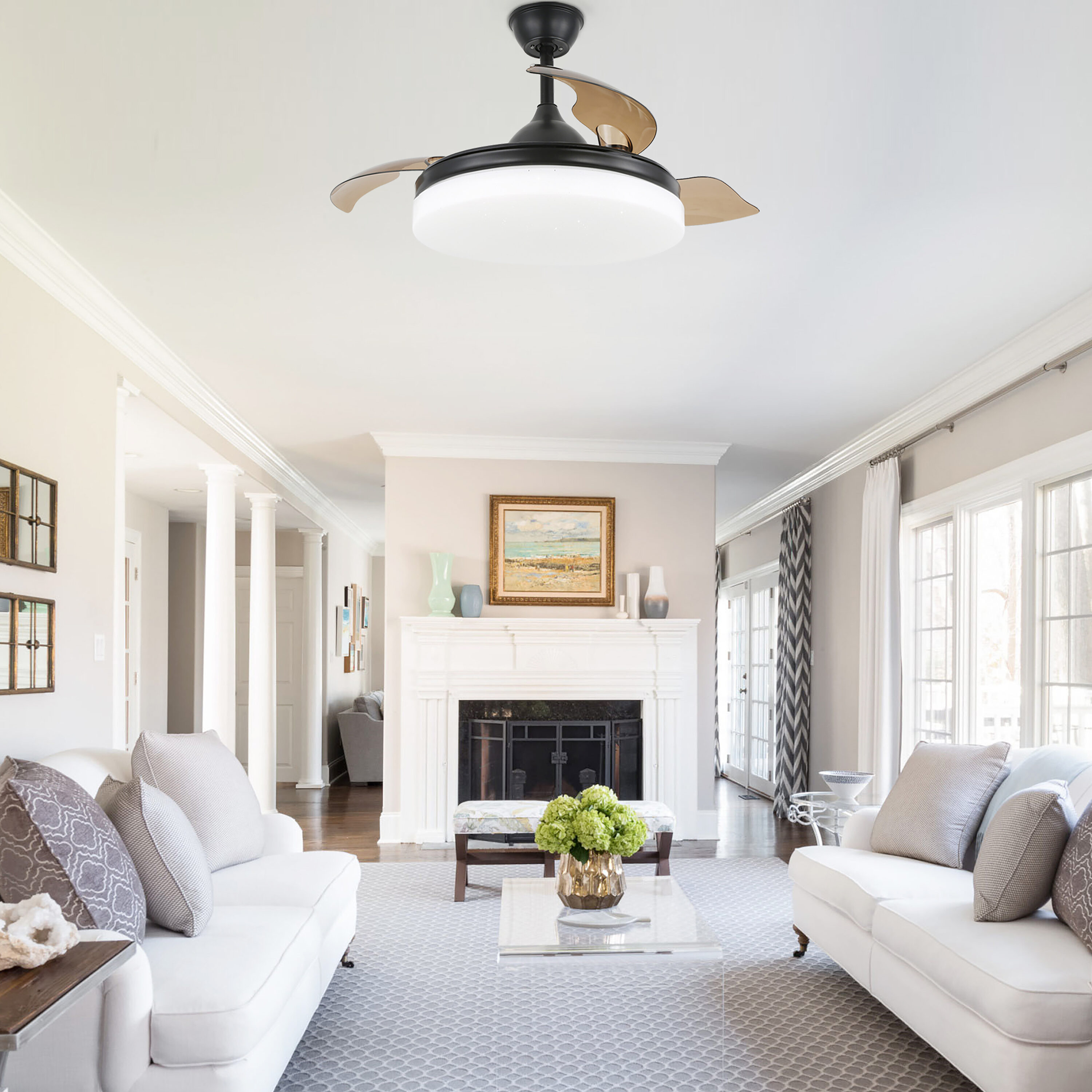 Cusp Barn DC4263-B Ceiling-Fans - View #3