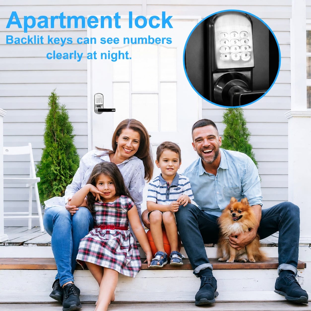 Adrinfly LAD0806D342 Door-Deadbolts - View #4