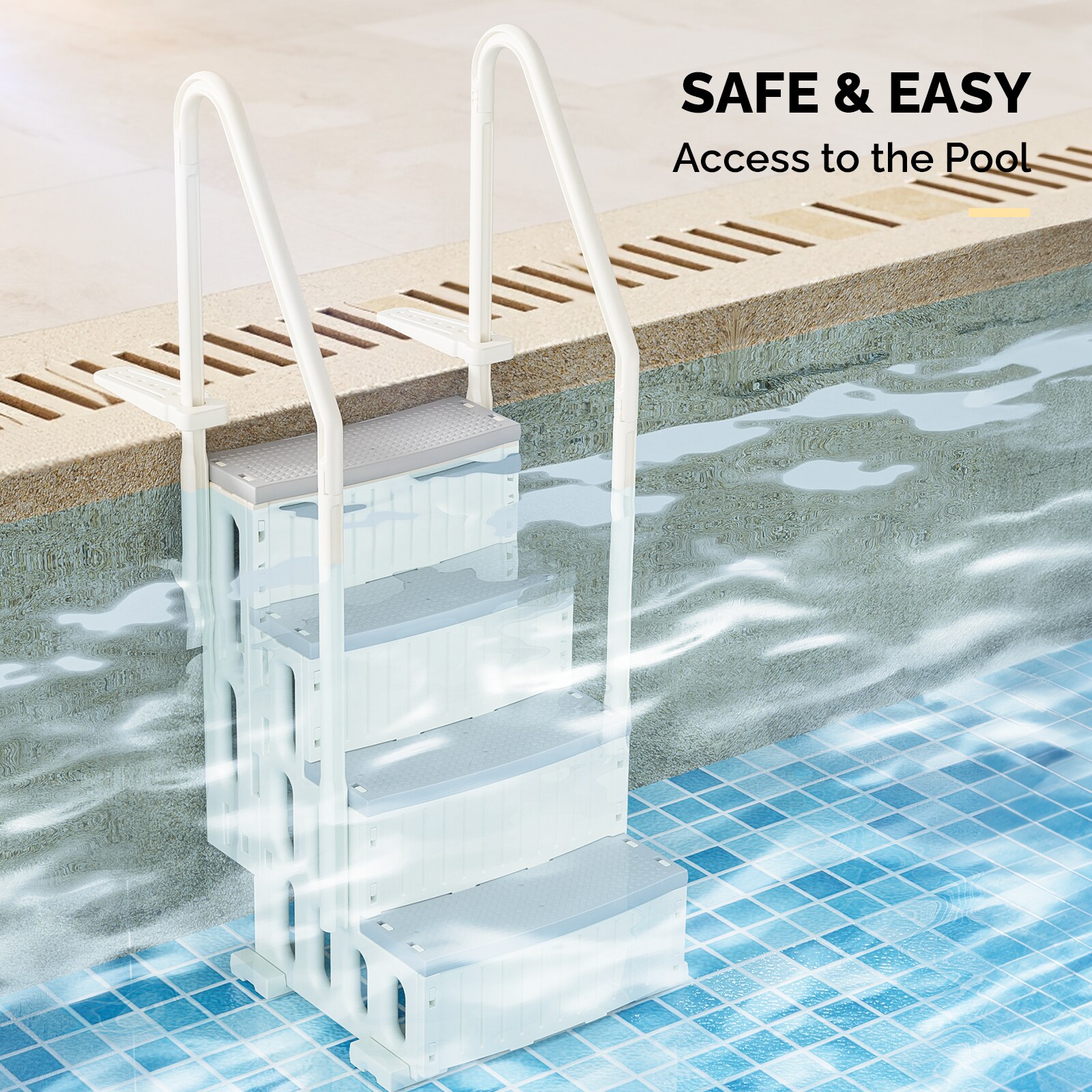 Outopee LWO1G58000601 Above-Ground-Pool-Lad-Steps - View #2
