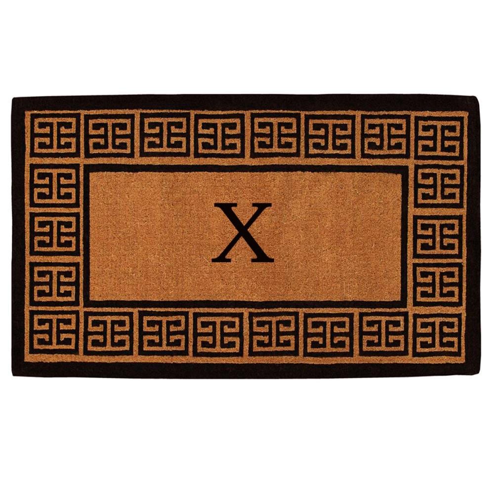 Courtyard Monogrammed Coco Door Mat