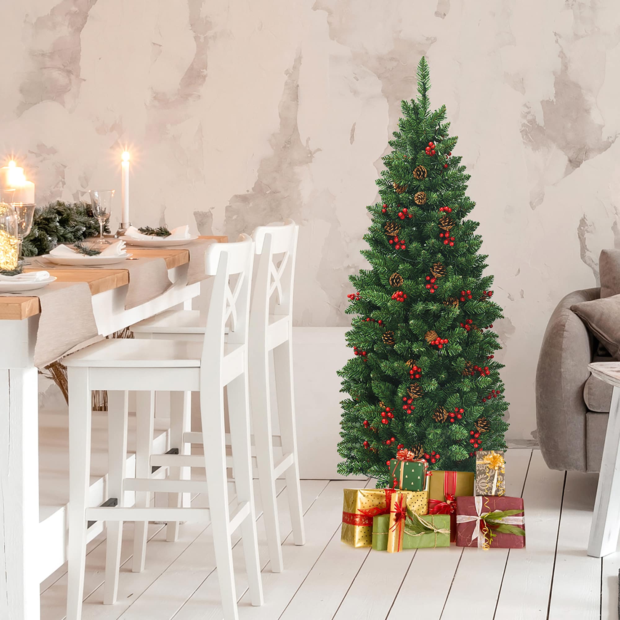 Costway CM22853US Artificial-Christmas-Trees - View #11