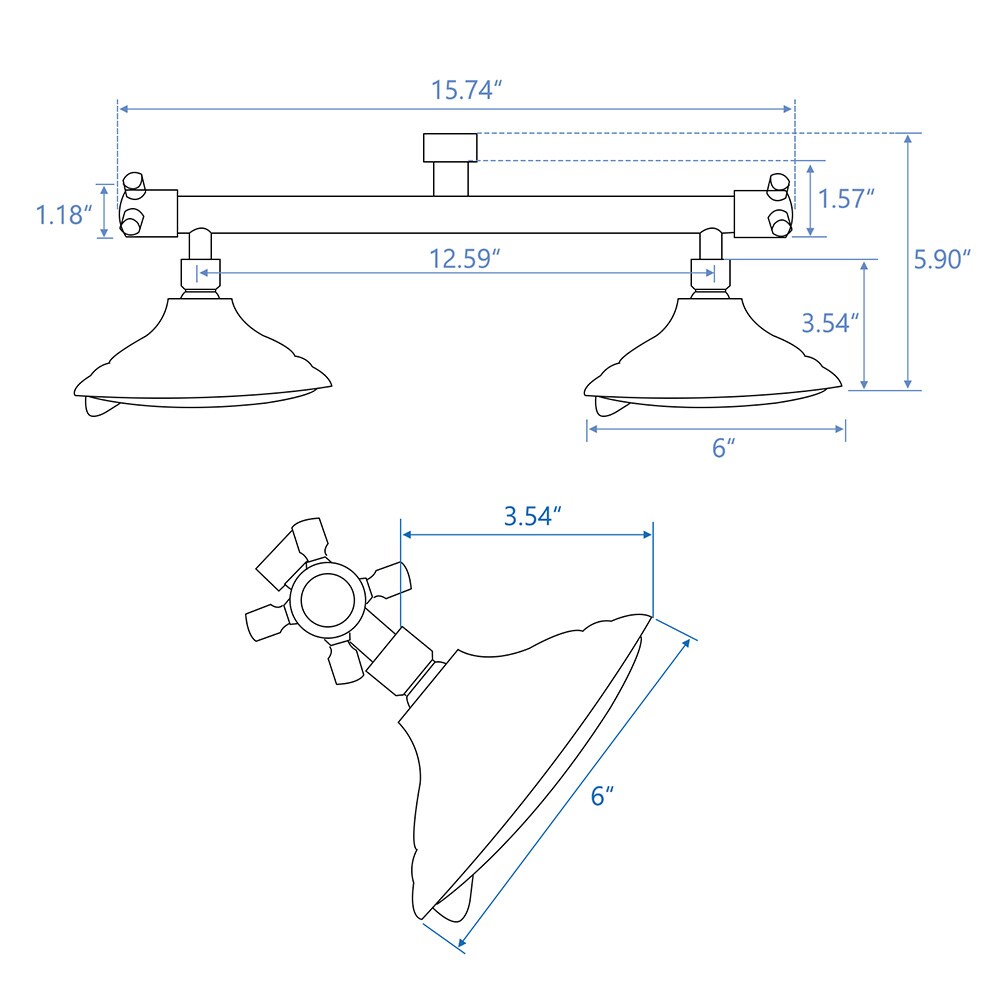 EQLOO PACK00404BN Fixed-Showerhead - View #7