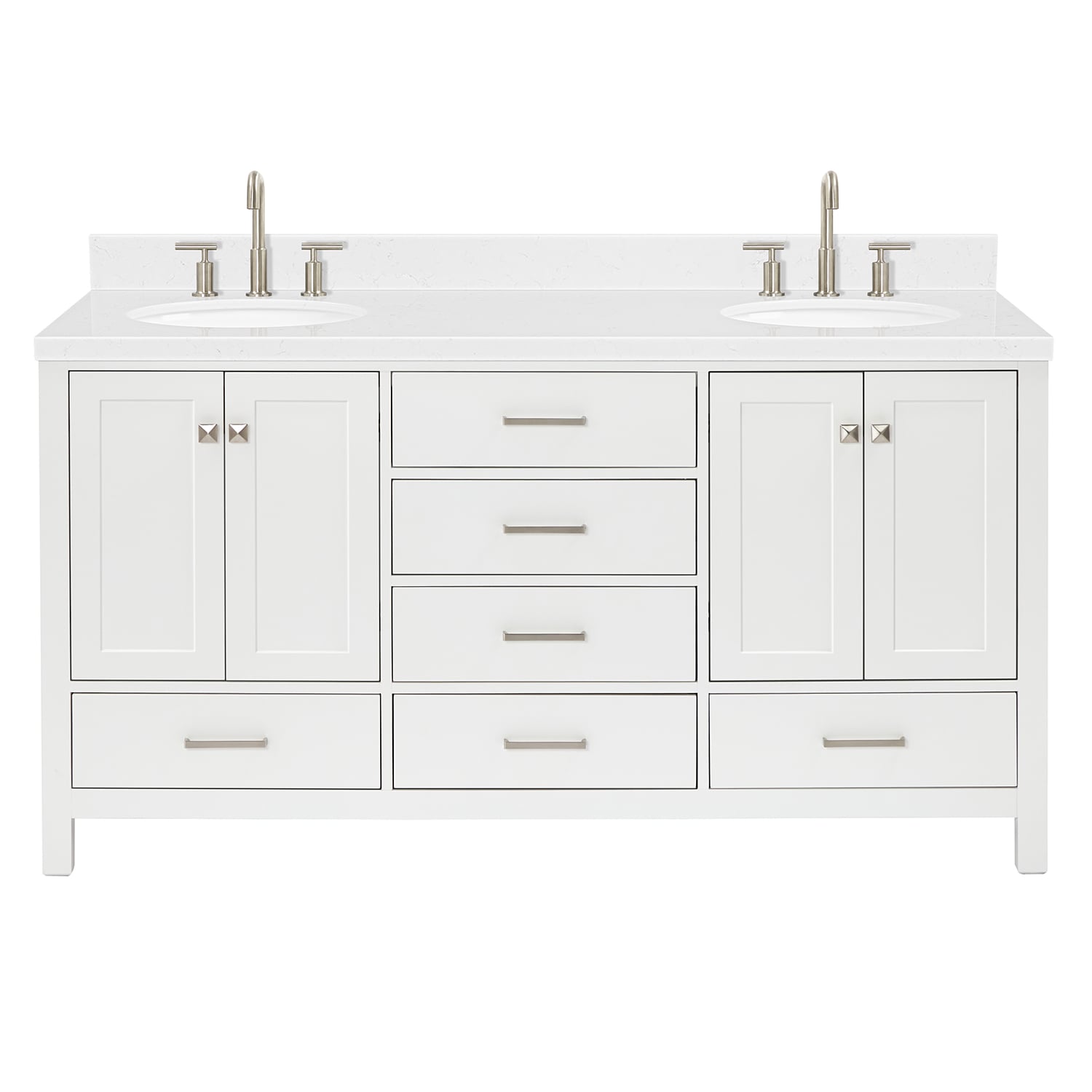 ARIEL A066DCQOVOWHT Bath-Vanity-Combo - View #2