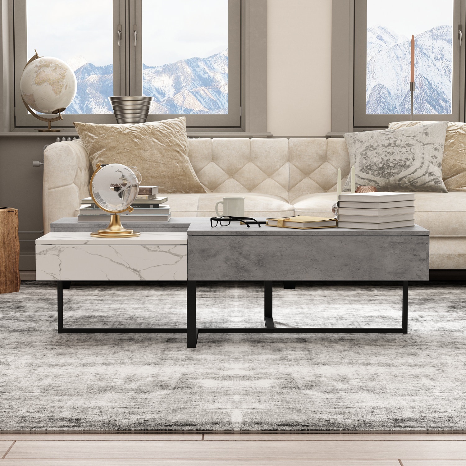 FUFU&GAGA LJY-KF200208-01 Coffee-Tables - View #4