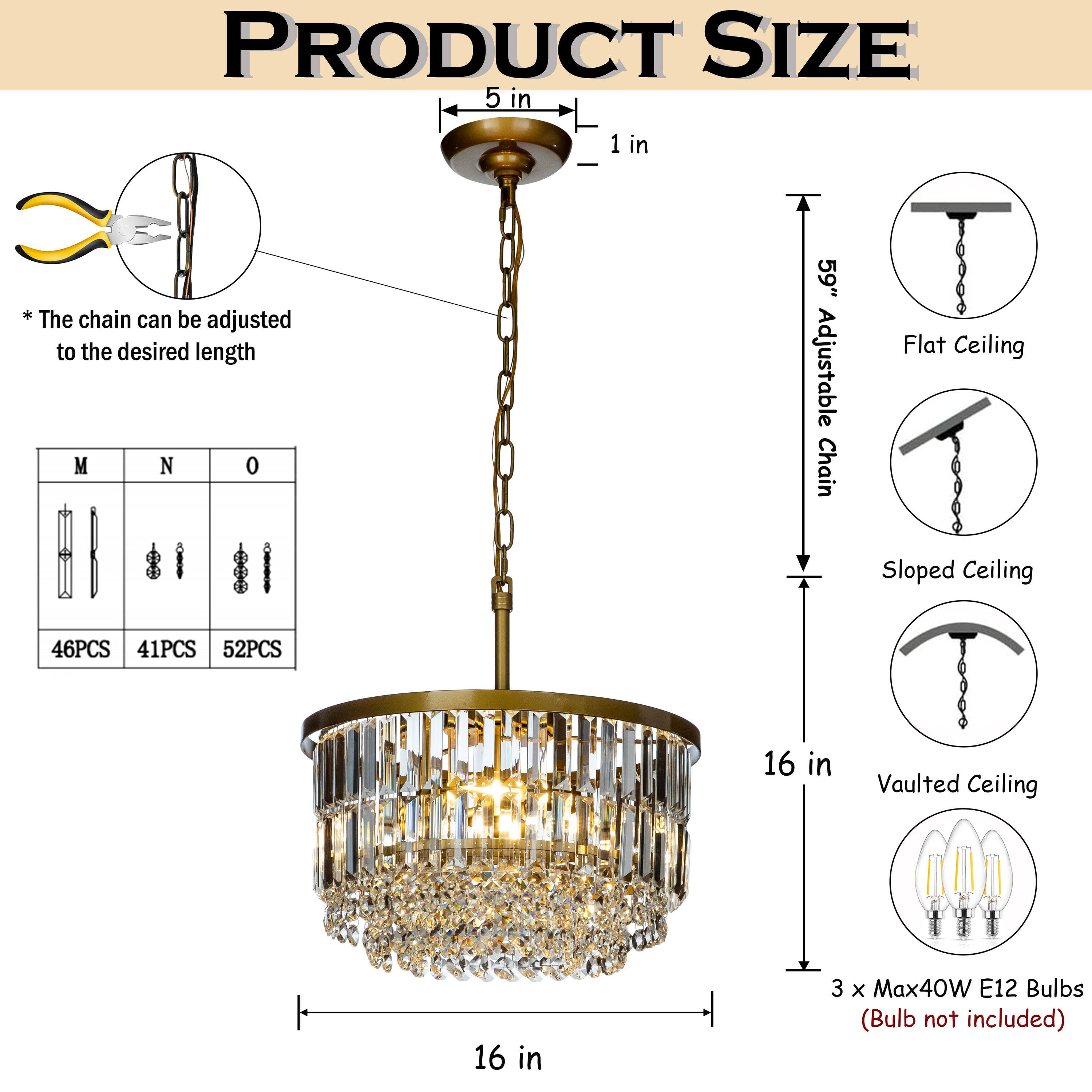 AloaDecor Lighting L7072D40BR06A b090015 - View #3