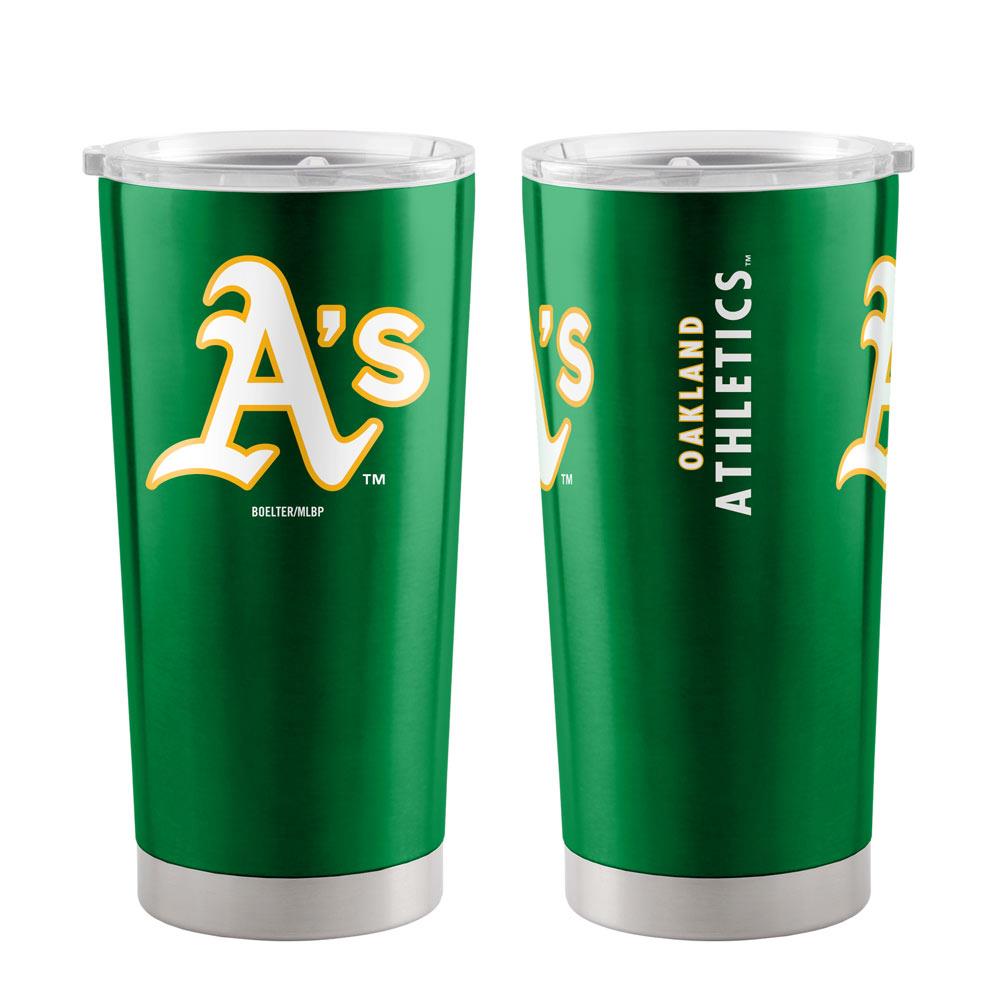 Logo Brands Green Bay Packers 16-fl oz Stainless Steel Green Cup Set of: 1  in the Drinkware department at