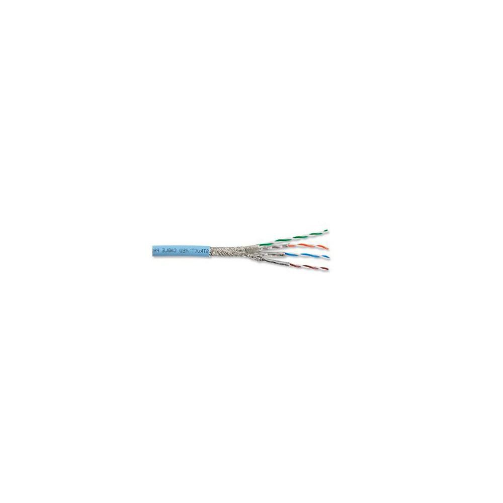  TCNCD339765 Structured Cable Products CAT7-LSZH-IB-1M 1000 ft. 10GBase 1200mHz 23 AWG Solid Ice Blue Ethernet Cable- 4 Pair