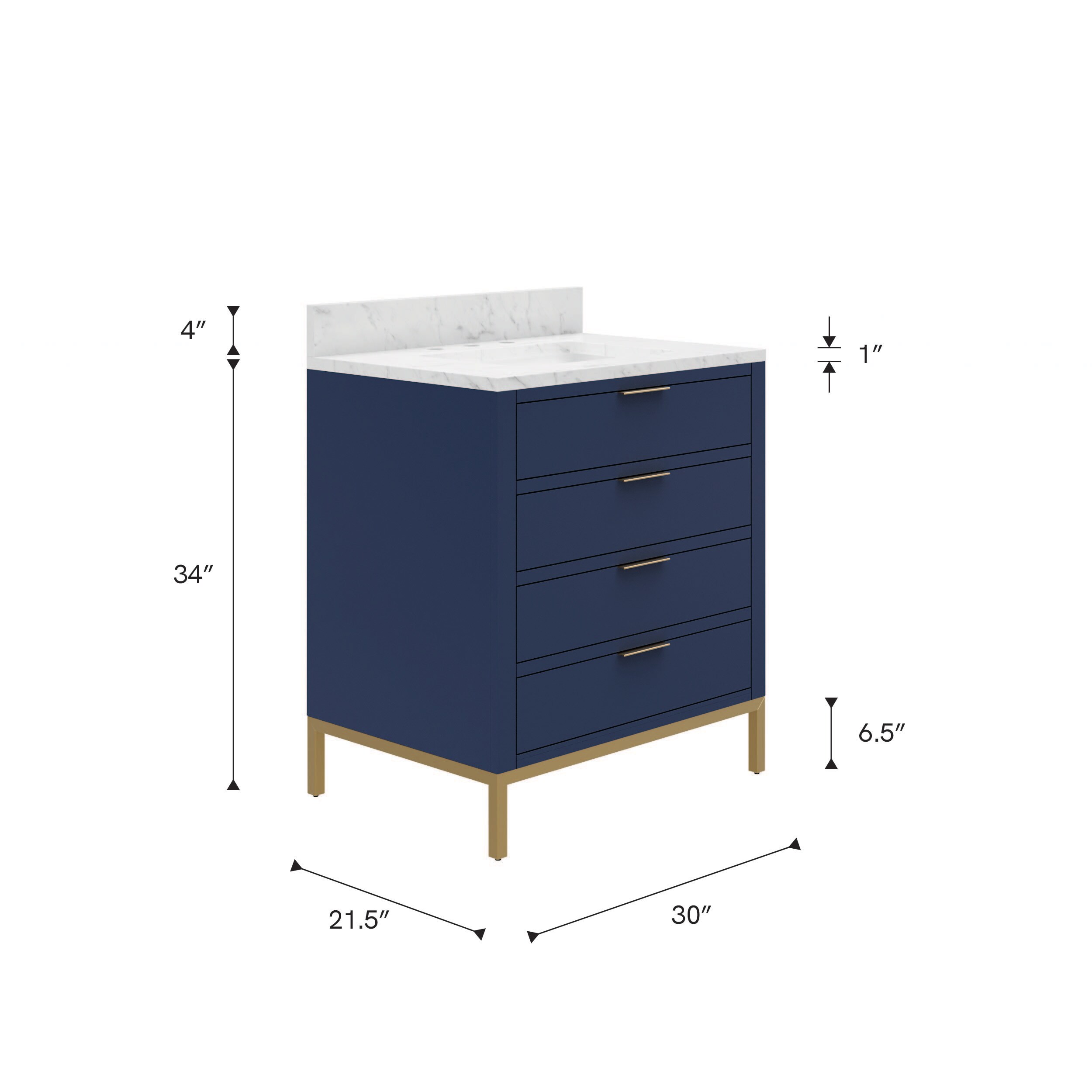 Water Creation BR30CW06MB-R21TL1206 Bath-Vanity-Combo - View #8