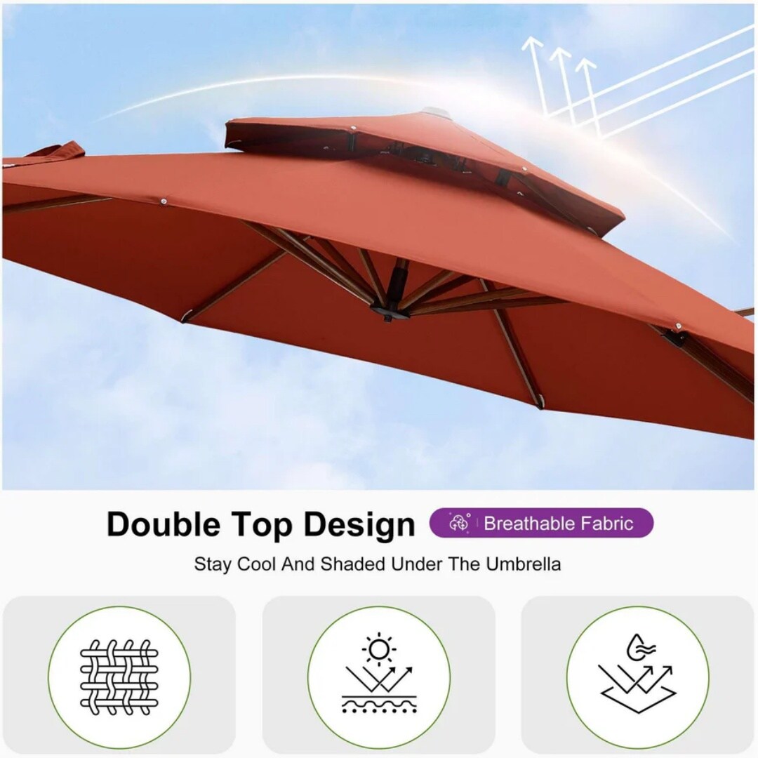 PURPLE LEAF LSGLRRM11-BR Umbrellas-2 - View #10