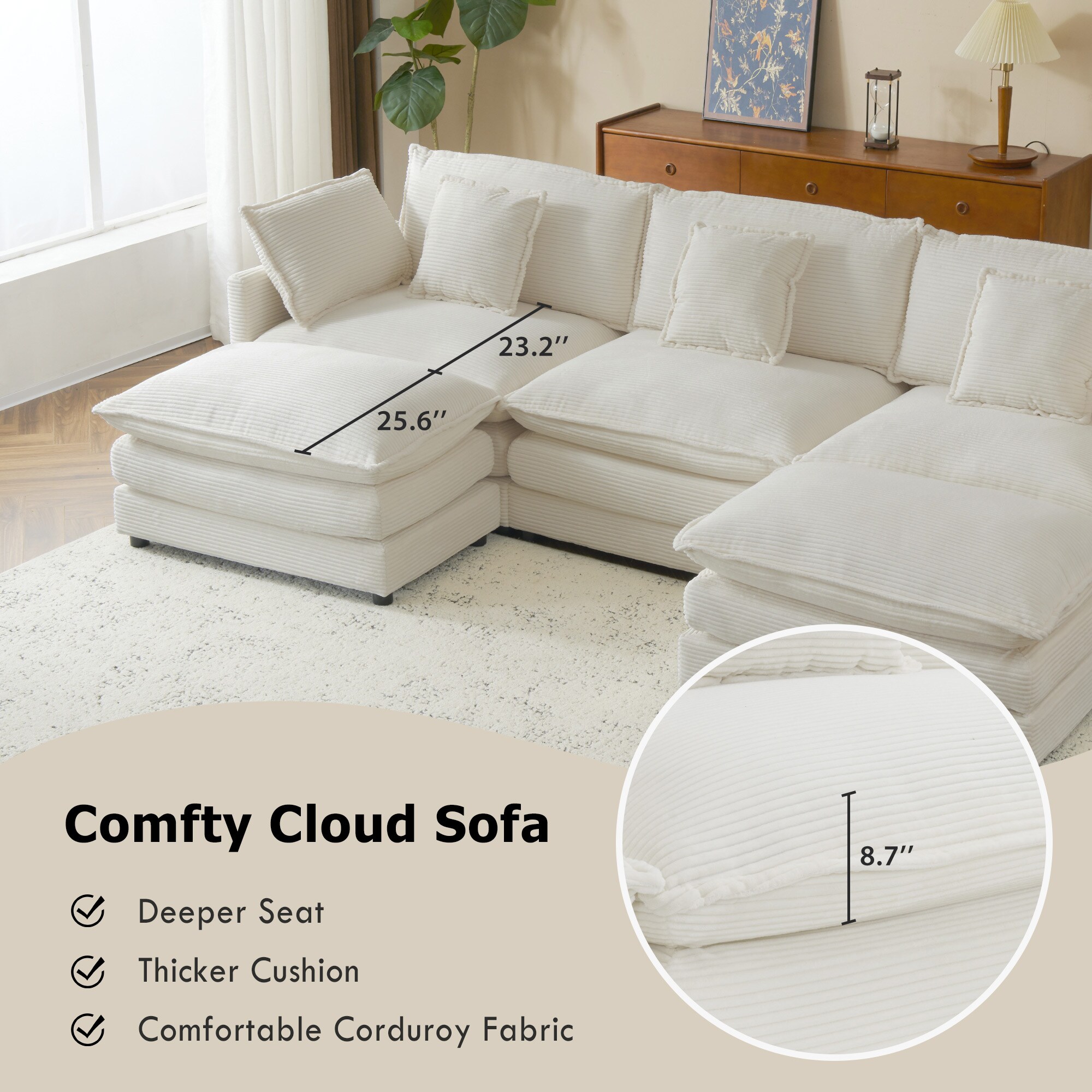 ModernLuxe N719S001724A Sofas-Loveseats - View #4