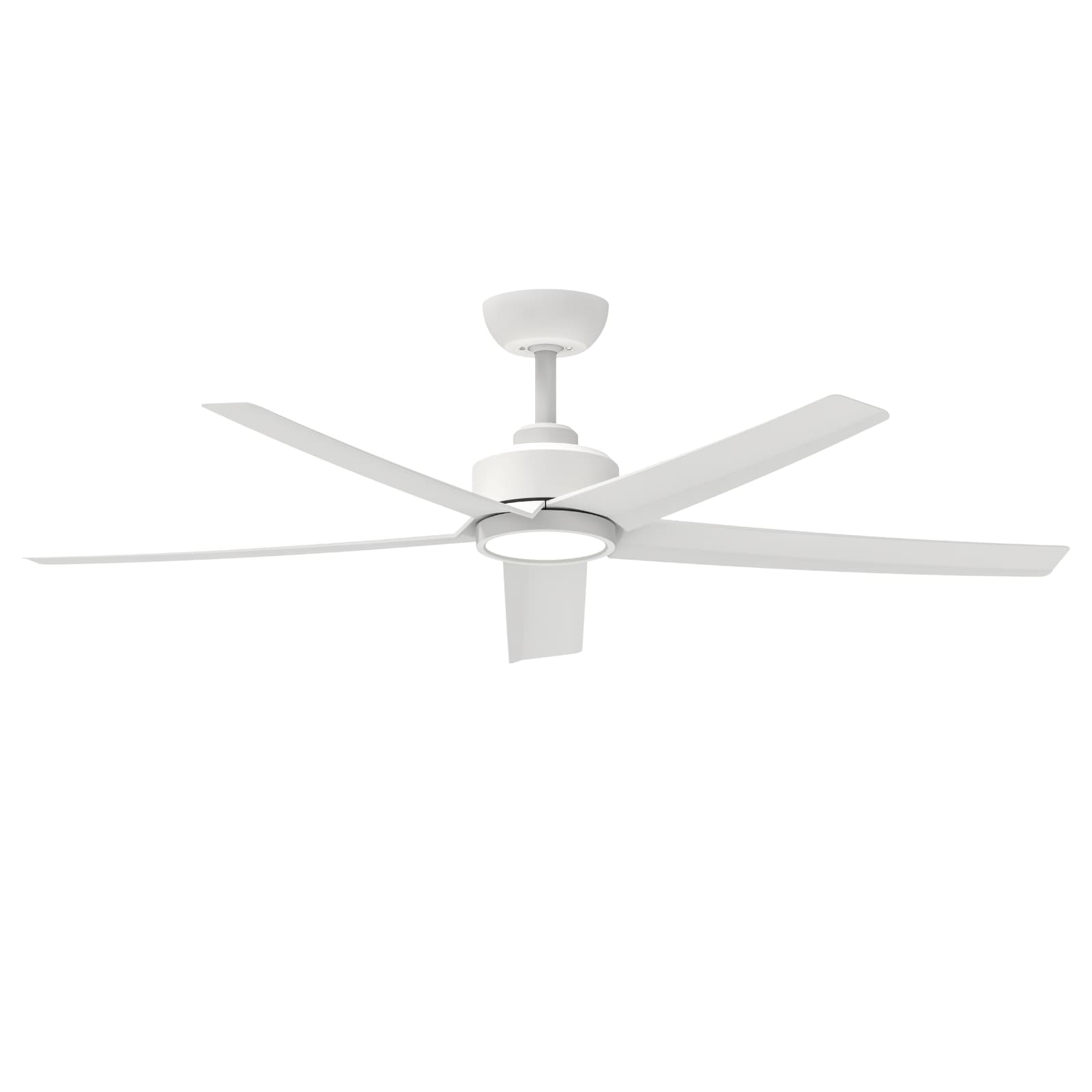 HyperDrop Cart 52-in Ceiling Fan with Lights Reinforced High Air Volume Reversible Quiet DC Motor Remote Control for Living Room