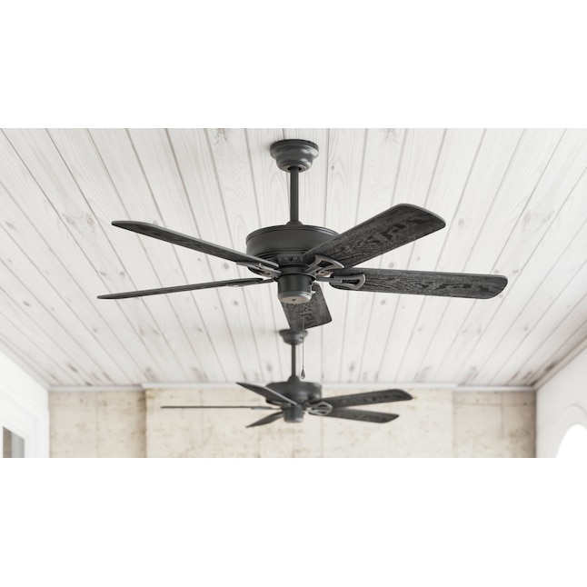 Harbor Breeze Calera 52 In Bronze Indoor Outdoor Ceiling Fan Light Kit Compatible 5 Blade The Fans Department At Lowes Com