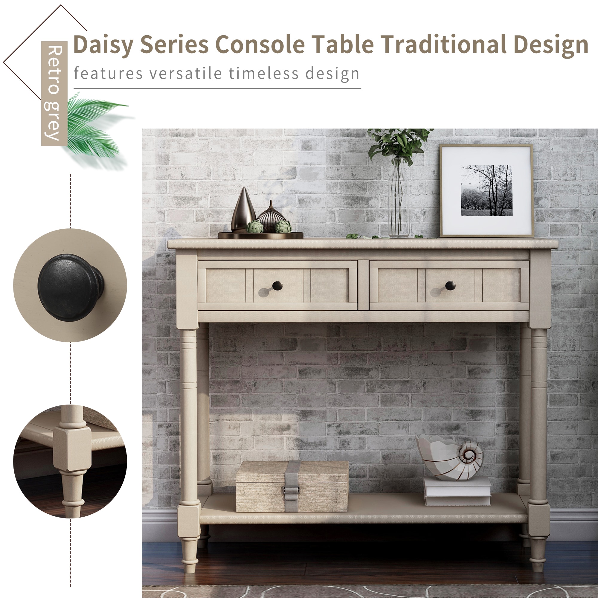 ModernLuxe WF191267AAE Console-Sofa-Tables - View #6