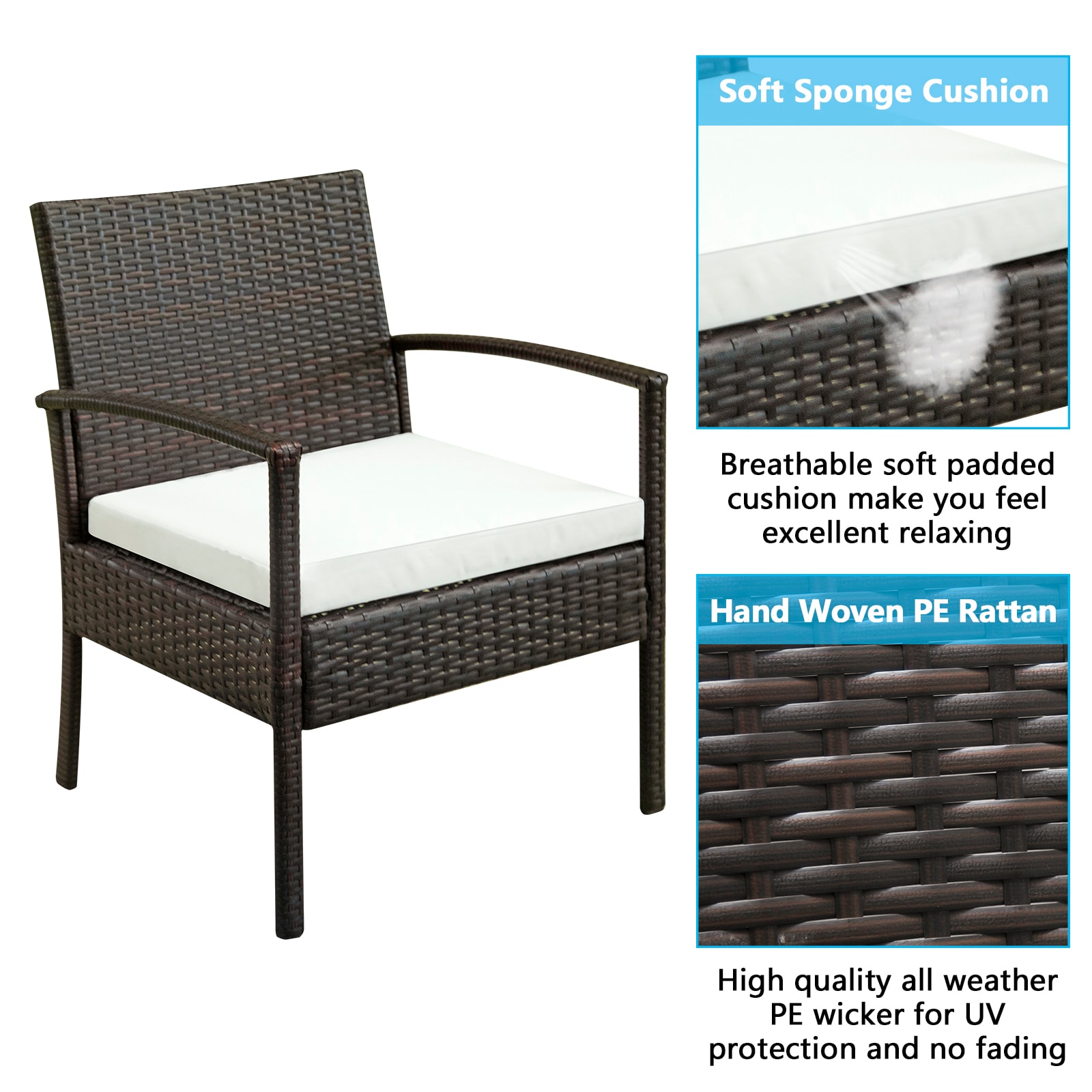 Winado 999855863918 Patio-Conversation-Sets - View #4