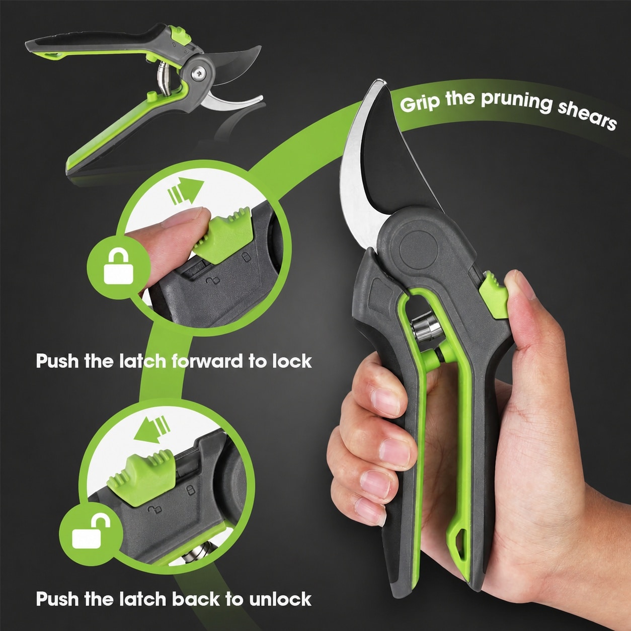 Justincity LJT0530J108 Hand-Pruners - View #5